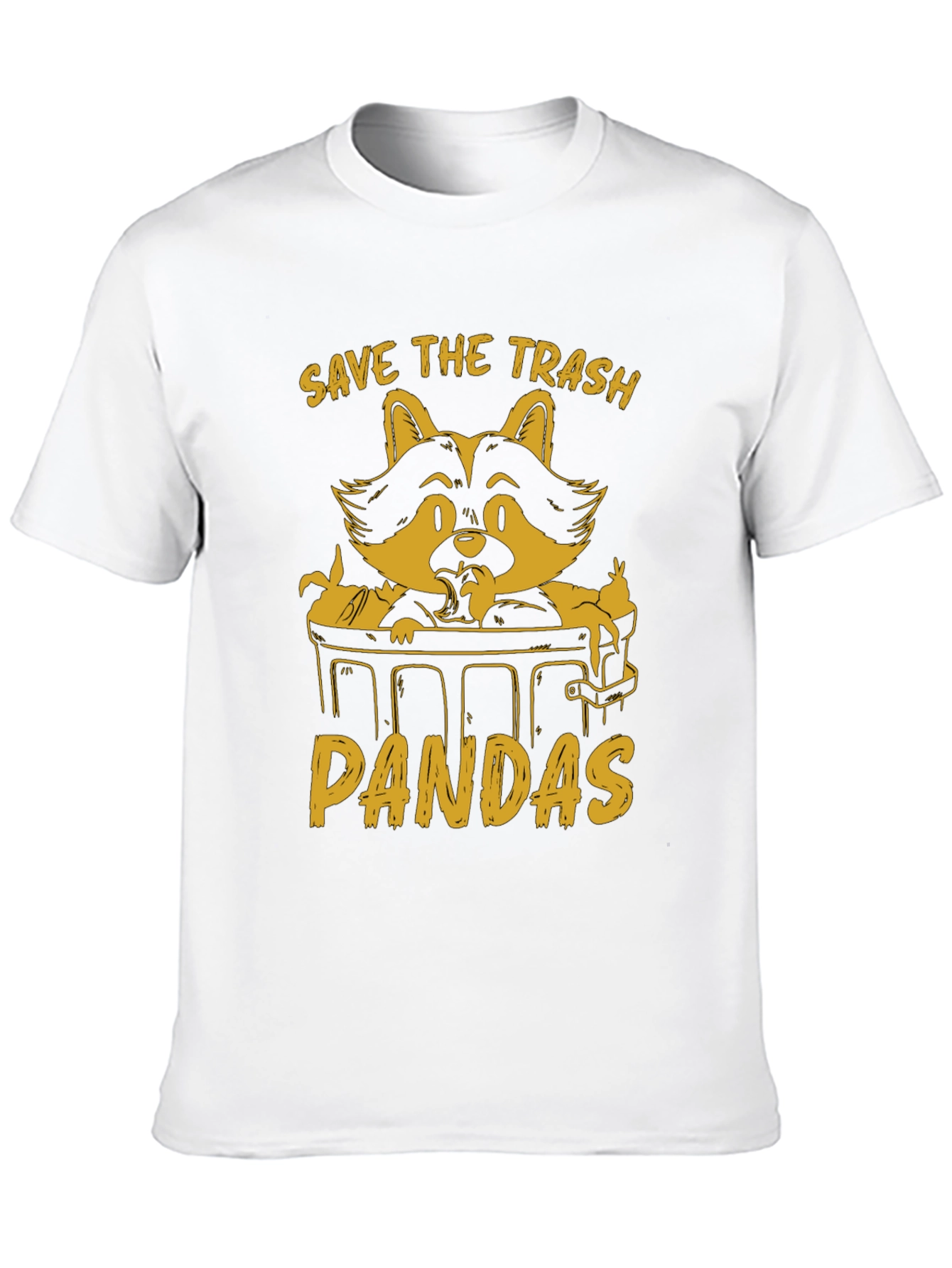 Save The Trash Pandas Graphic T-Shirt