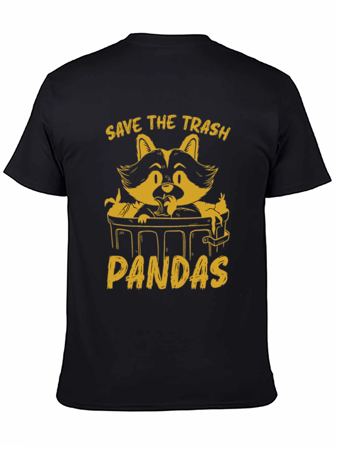 Save The Trash Pandas Graphic T-Shirt