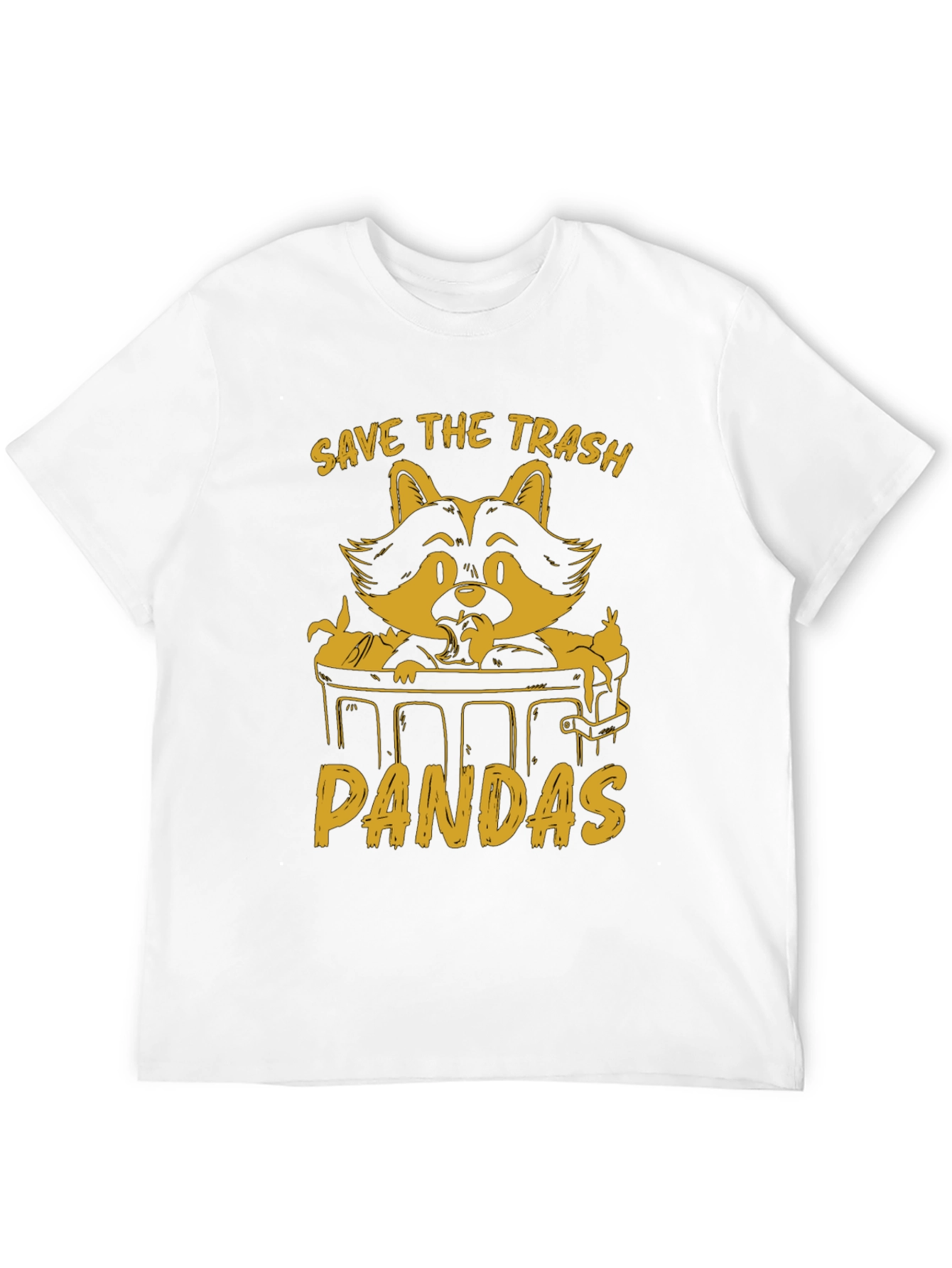 Save The Trash Pandas Graphic T-Shirt