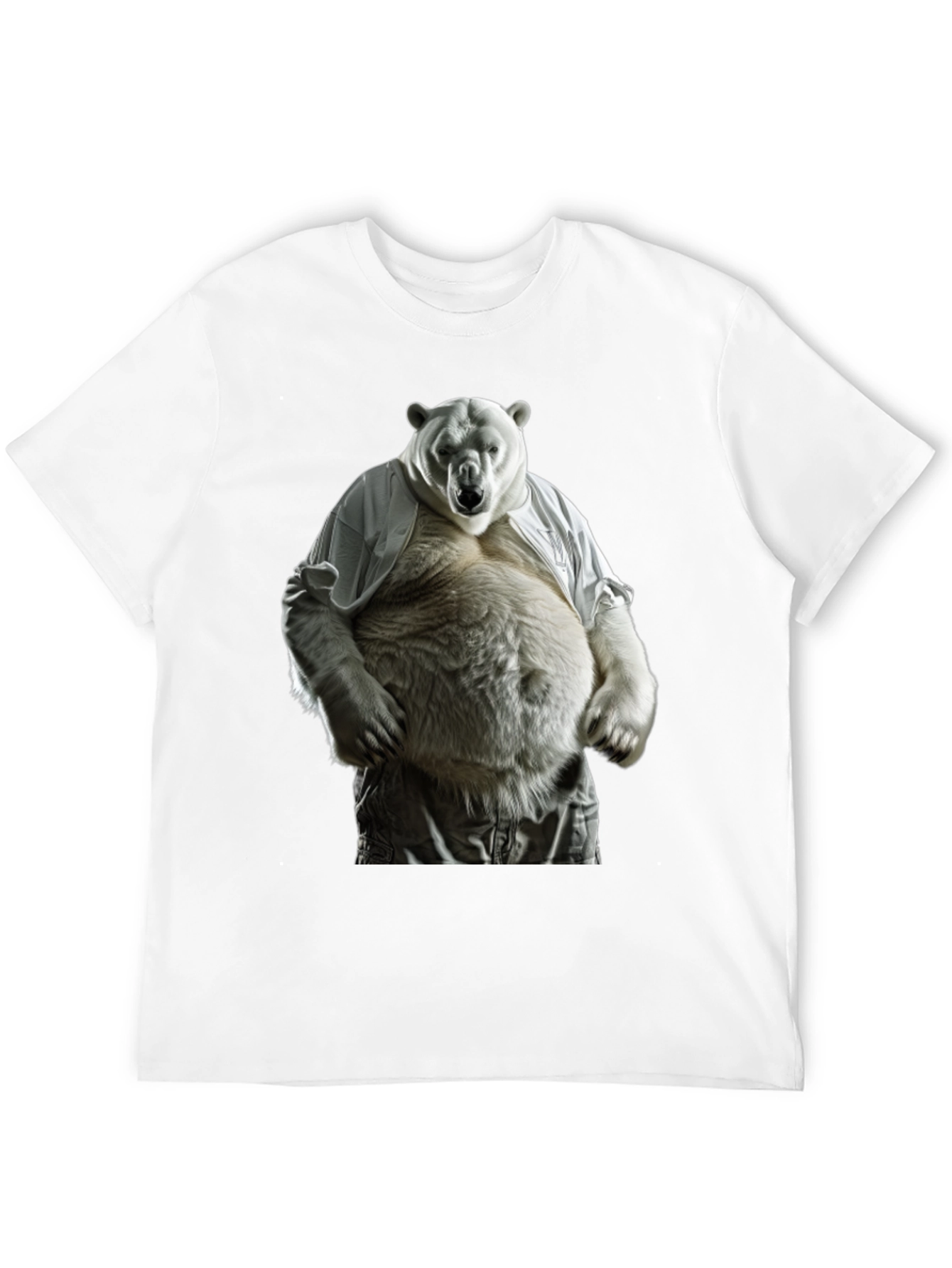 Funny Polar Bear Graphic T-Shirt