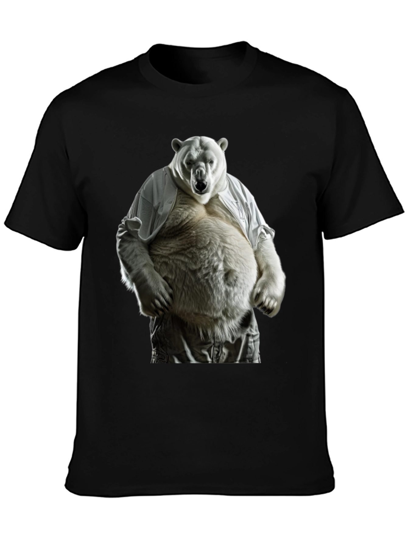 Funny Polar Bear Graphic T-Shirt