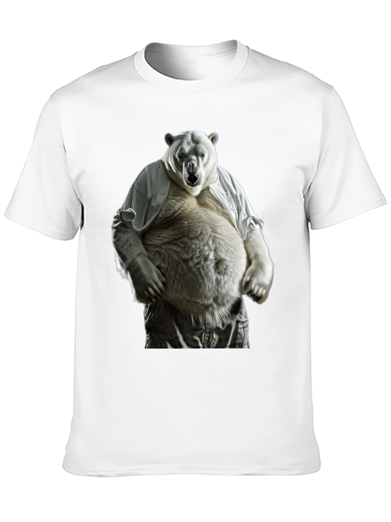 Funny Polar Bear Graphic T-Shirt