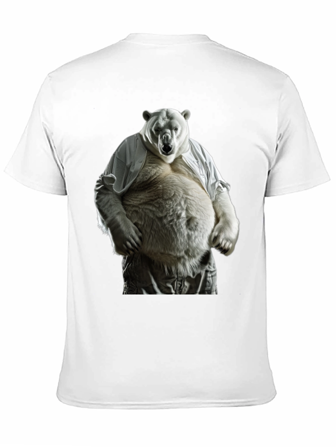 Funny Polar Bear Graphic T-Shirt