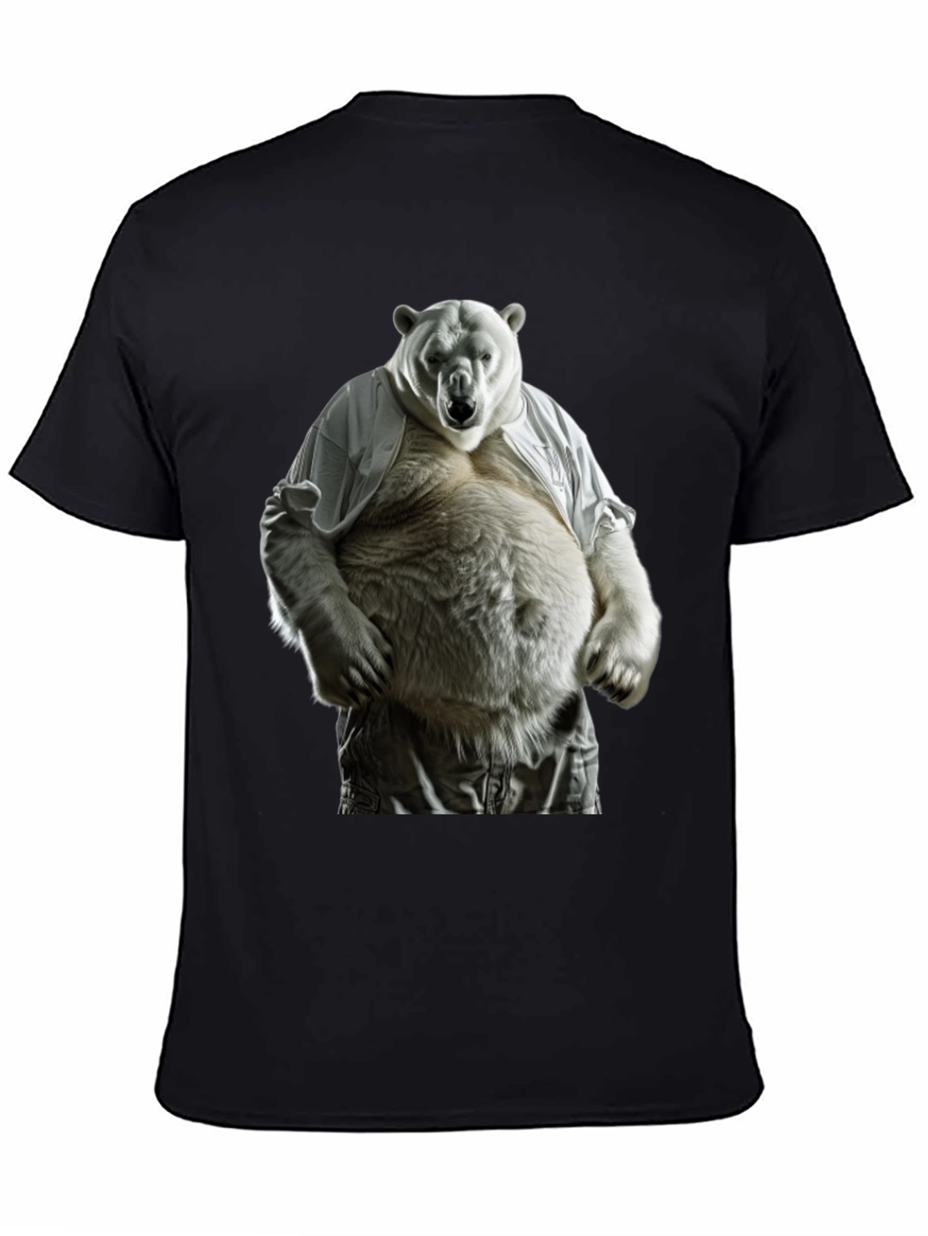 Funny Polar Bear Graphic T-Shirt