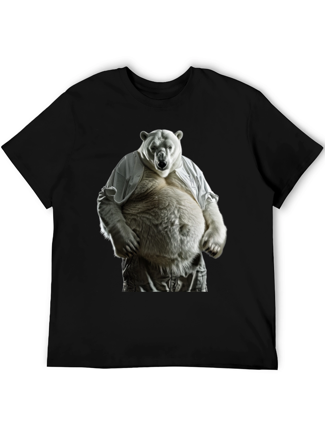 Funny Polar Bear Graphic T-Shirt