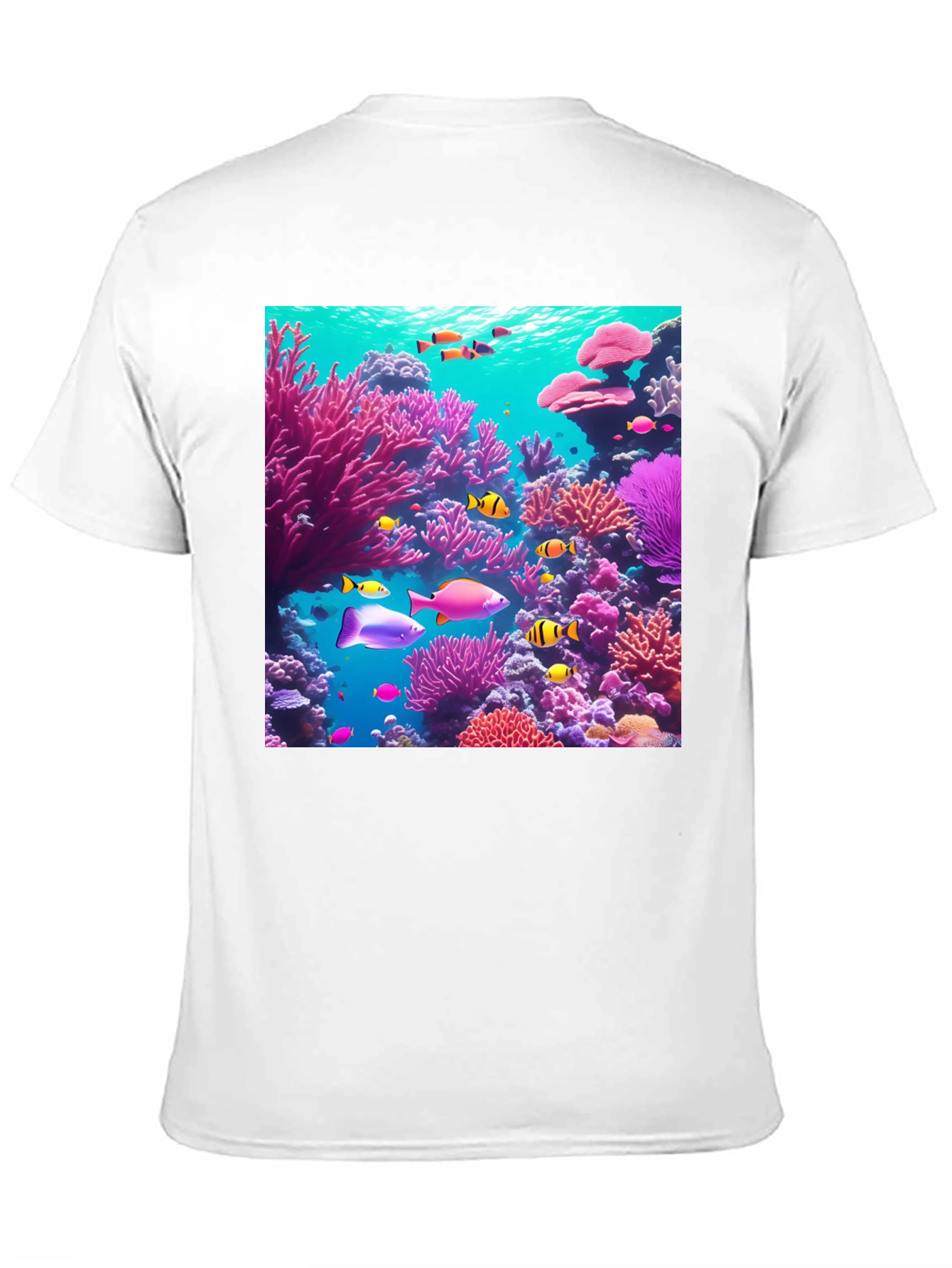 Vibrant Coral Reef Graphic Tee