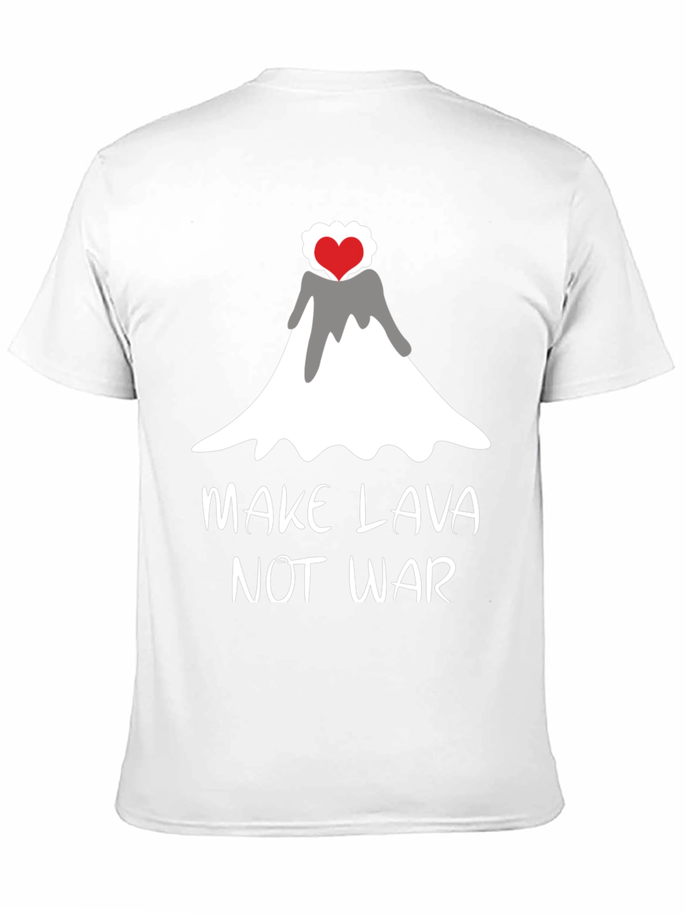 Make Lava Not War Graphic Tee