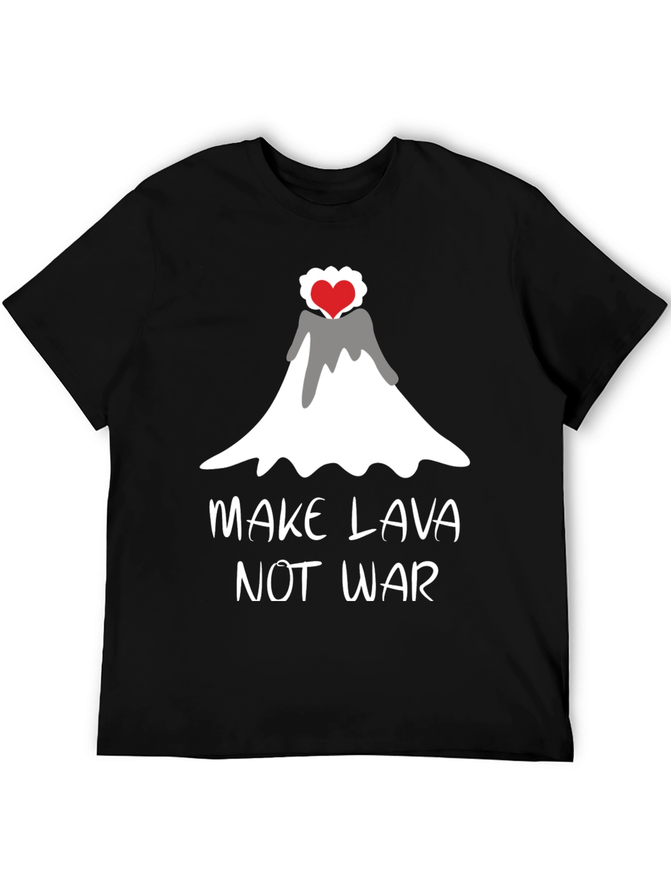 Make Lava Not War Graphic Tee