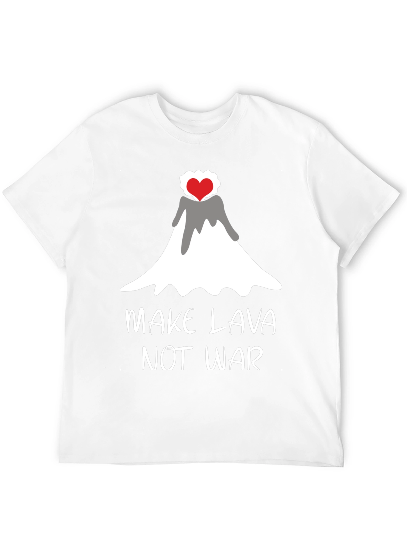 Make Lava Not War Graphic Tee