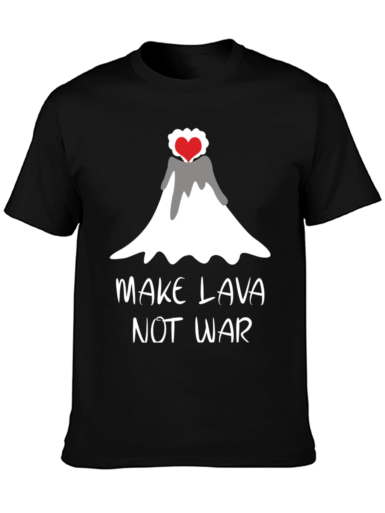 Make Lava Not War Graphic Tee
