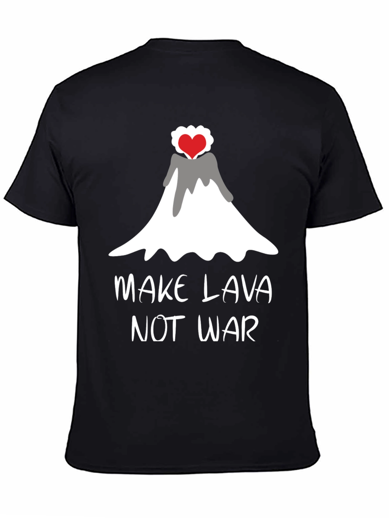 Make Lava Not War Graphic Tee