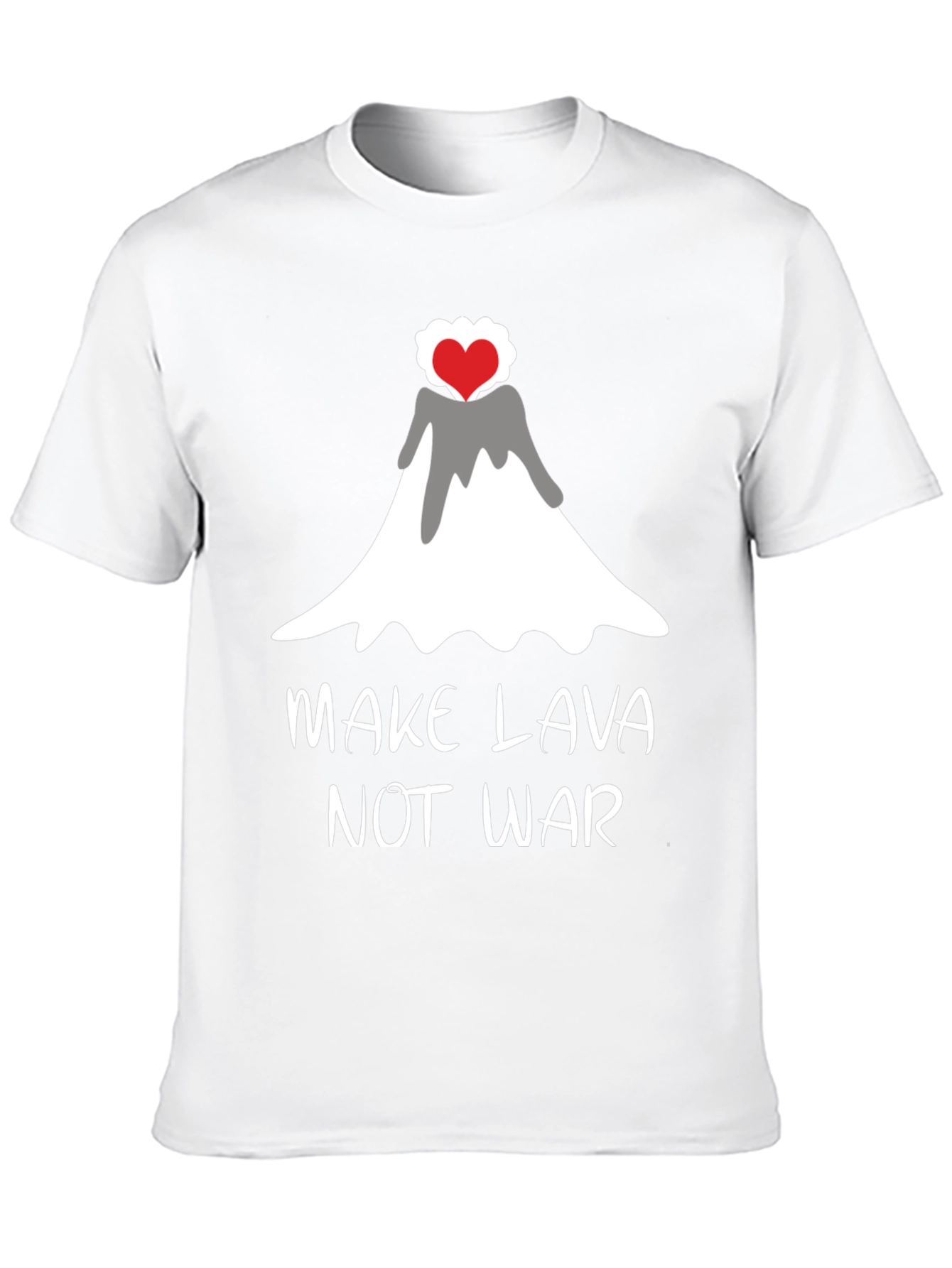 Make Lava Not War Graphic Tee