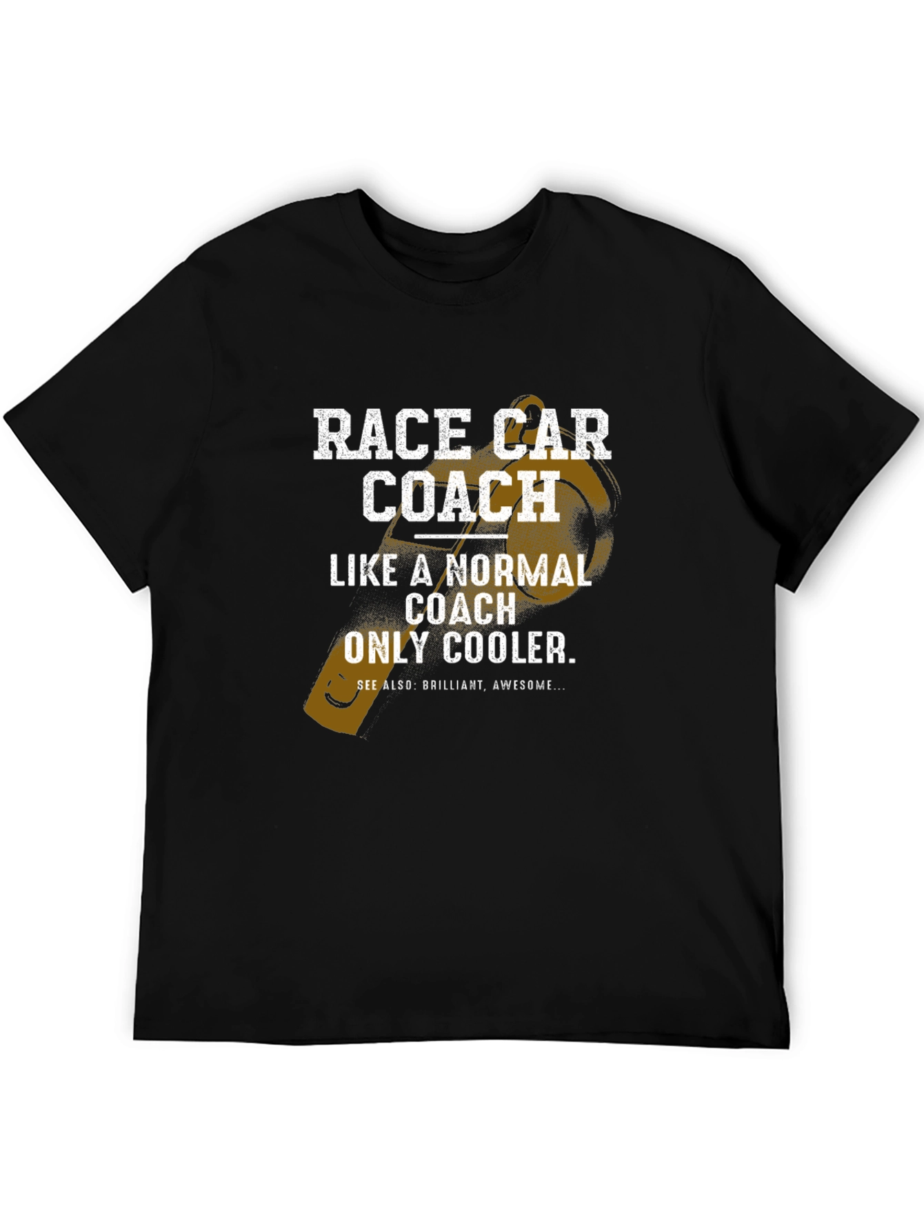 Race Car Coach T-Shirt - Cool Coach Apparel