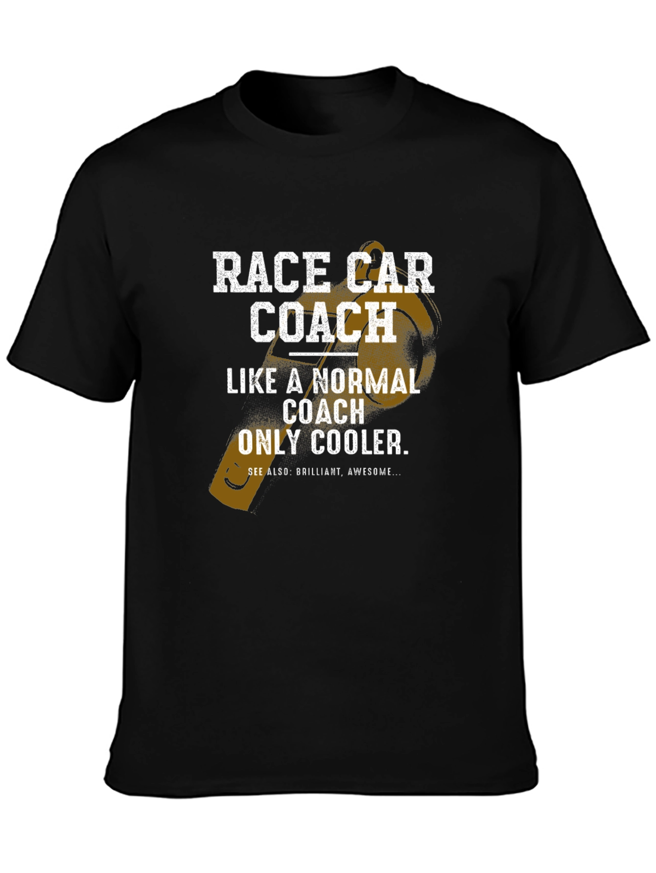 Race Car Coach T-Shirt - Cool Coach Apparel