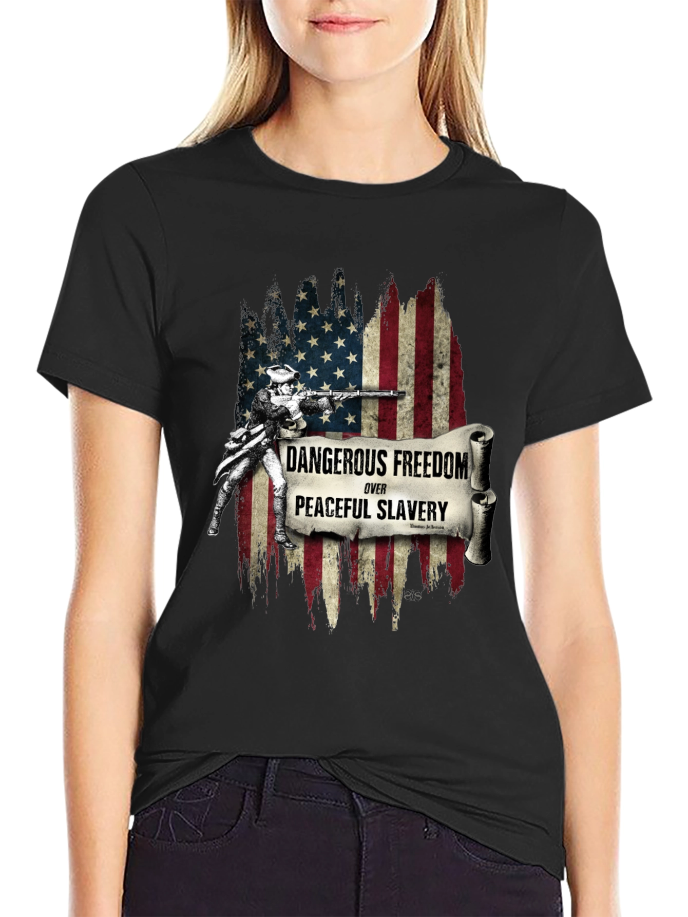 Dangerous Freedom Patriotic T-Shirt