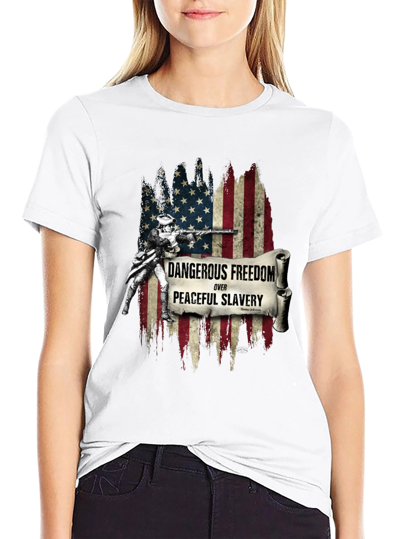 Dangerous Freedom Patriotic T-Shirt