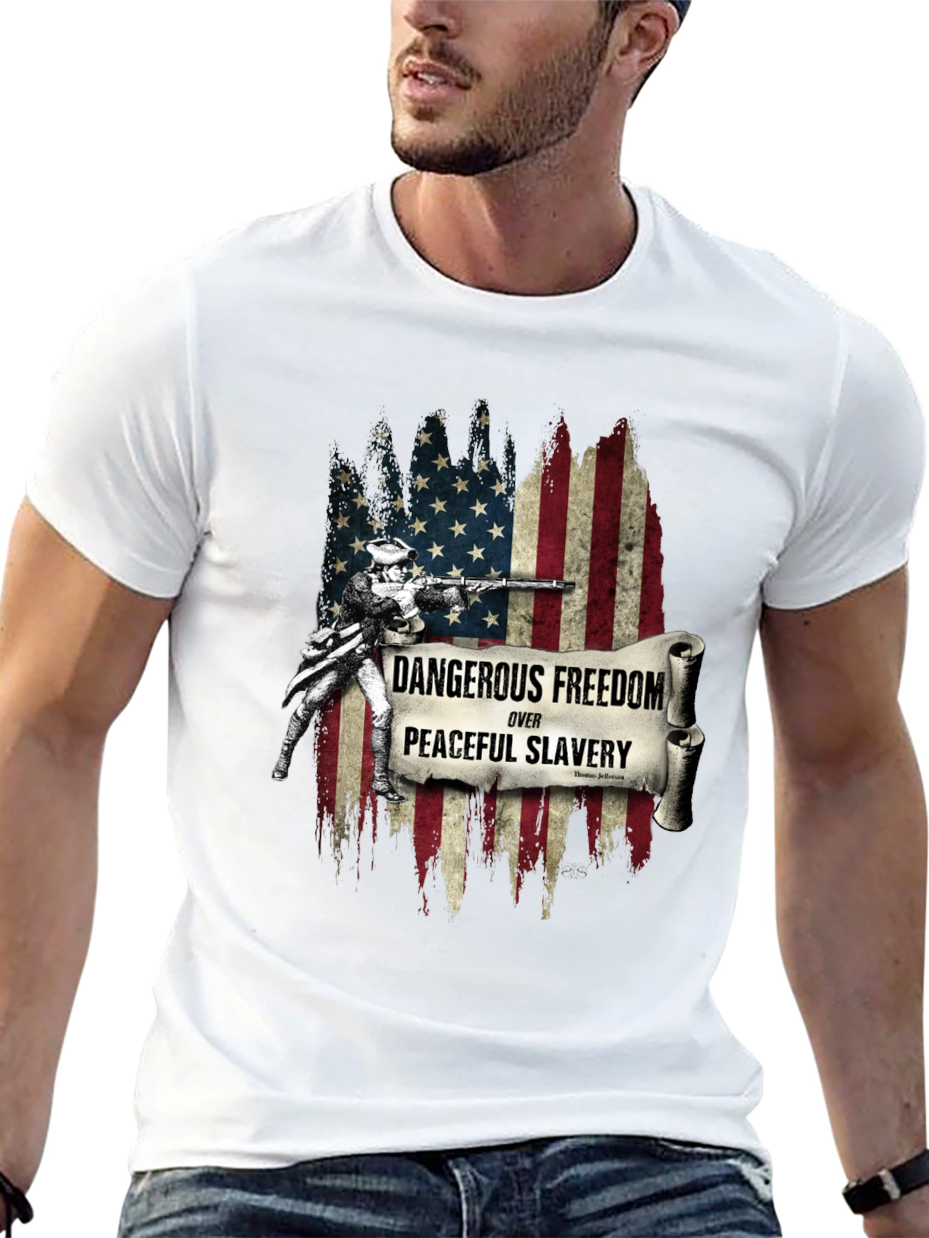 Dangerous Freedom Patriotic T-Shirt