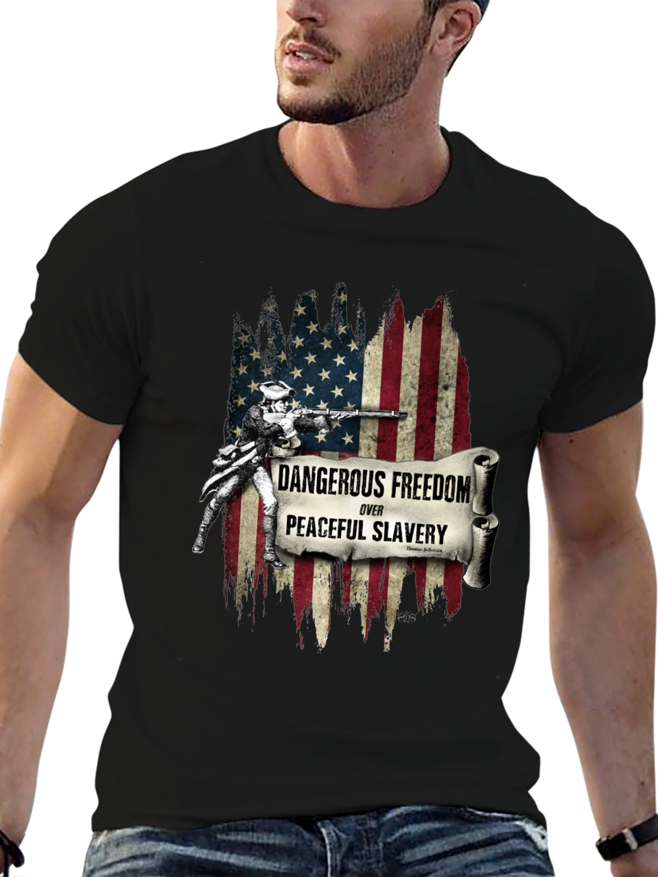 Dangerous Freedom Patriotic T-Shirt