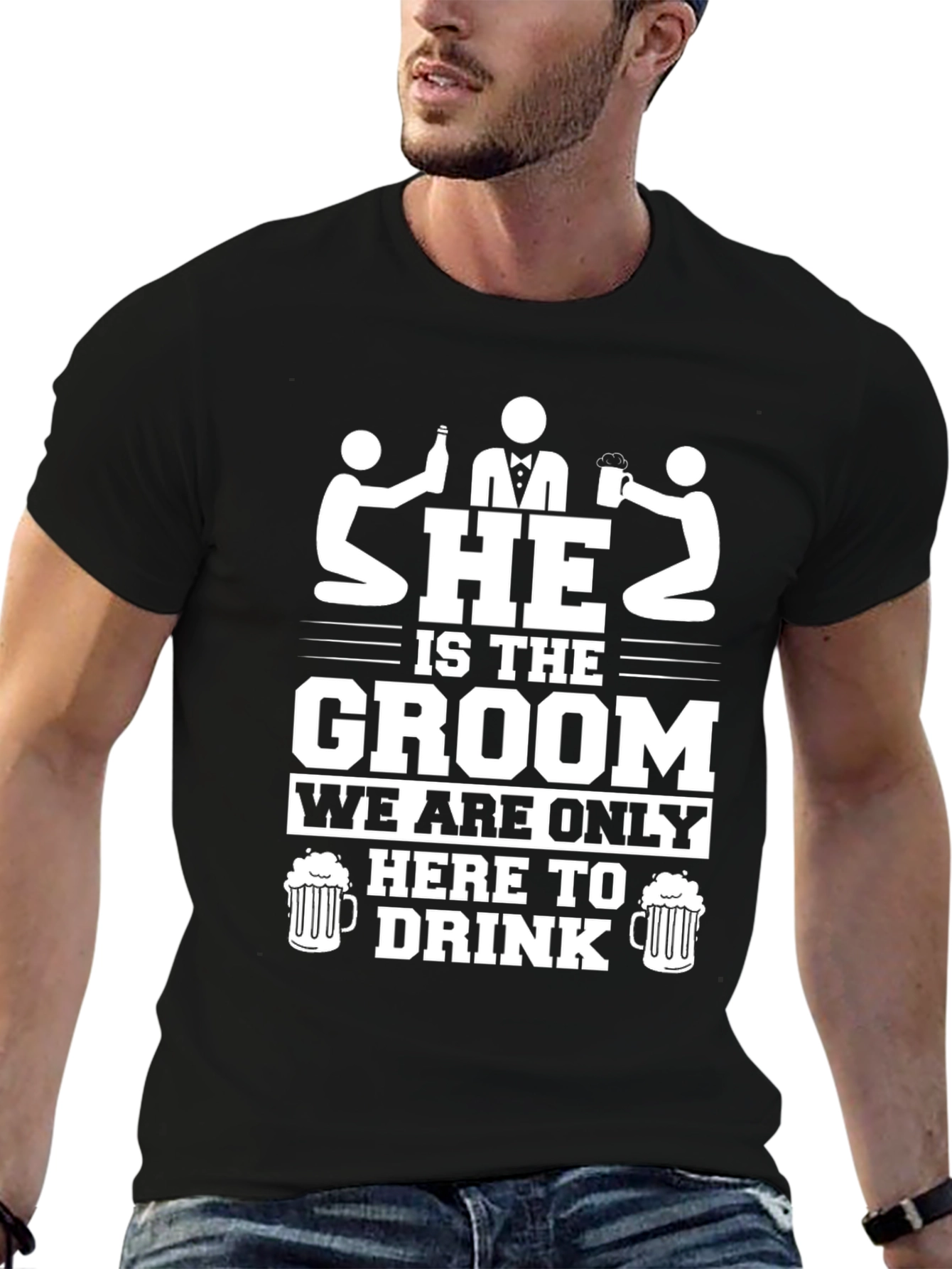 Groom Crew T-Shirt - Party Wedding Tee