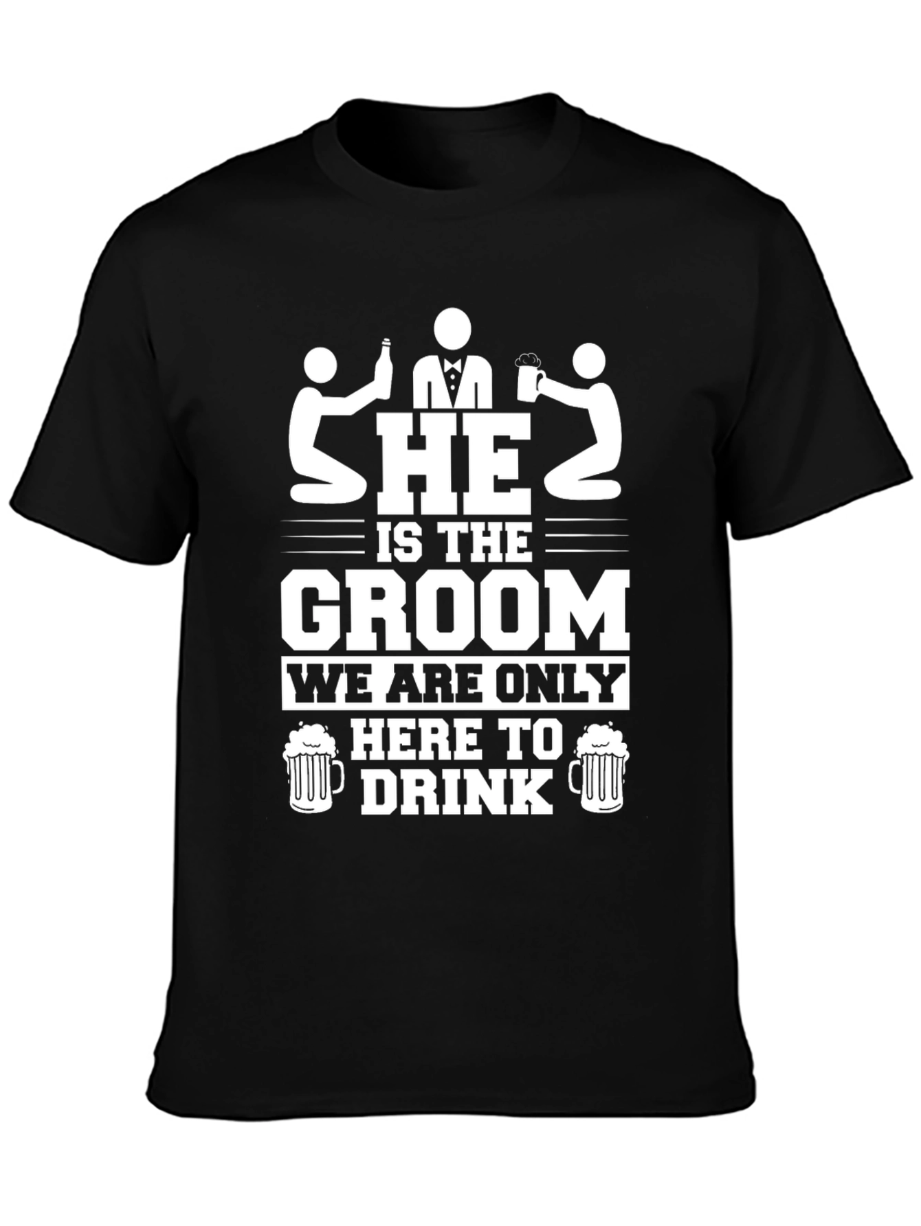 Groom Crew T-Shirt - Party Wedding Tee