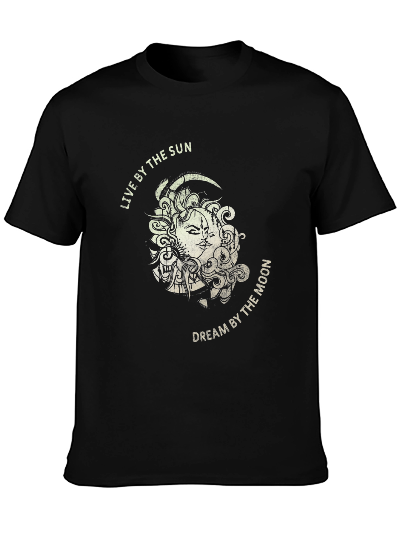 Sun & Moon Graphic Tee - Dreamy Unisex T-Shirt