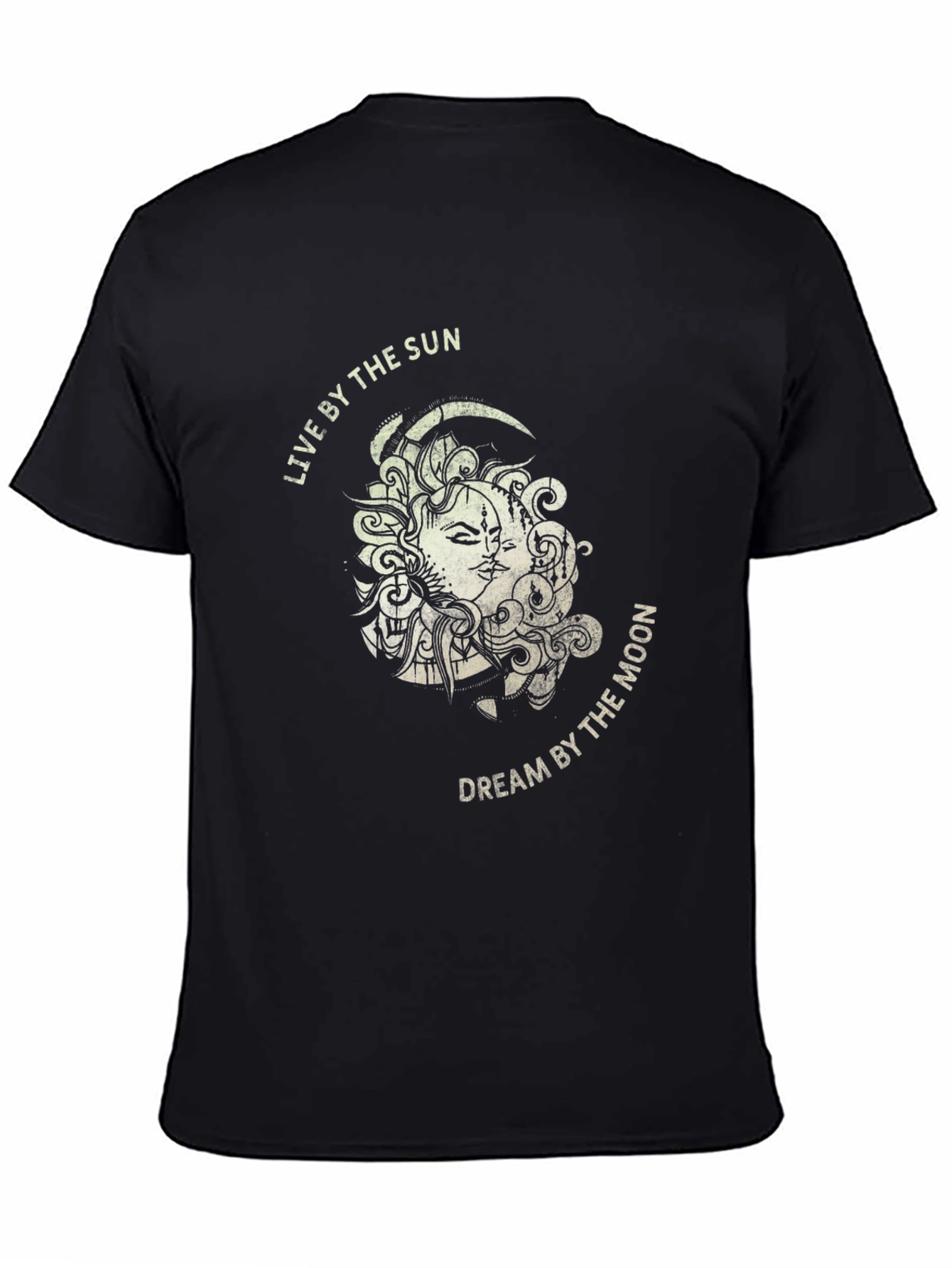 Sun & Moon Graphic Tee - Dreamy Unisex T-Shirt