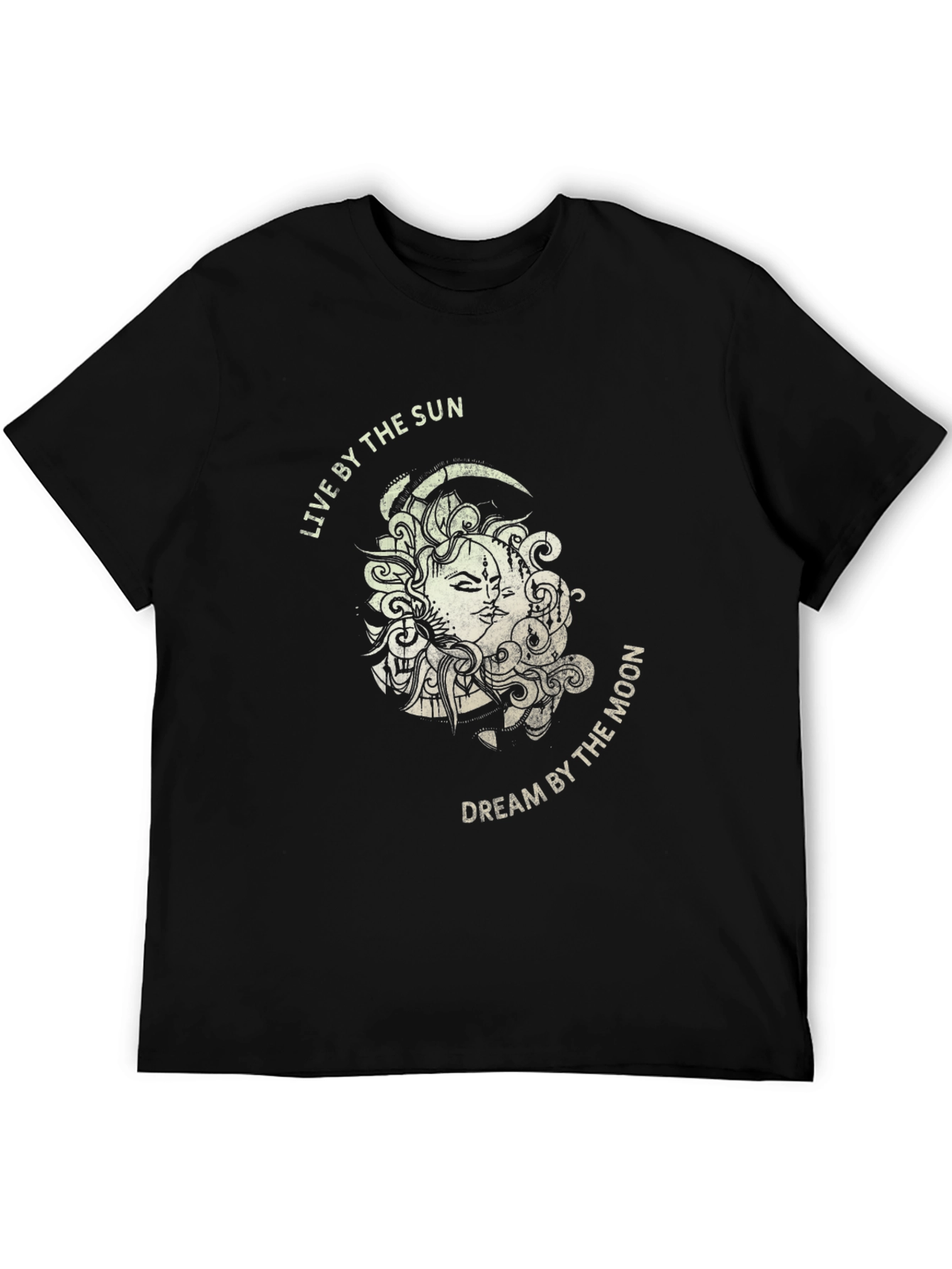 Sun & Moon Graphic Tee - Dreamy Unisex T-Shirt