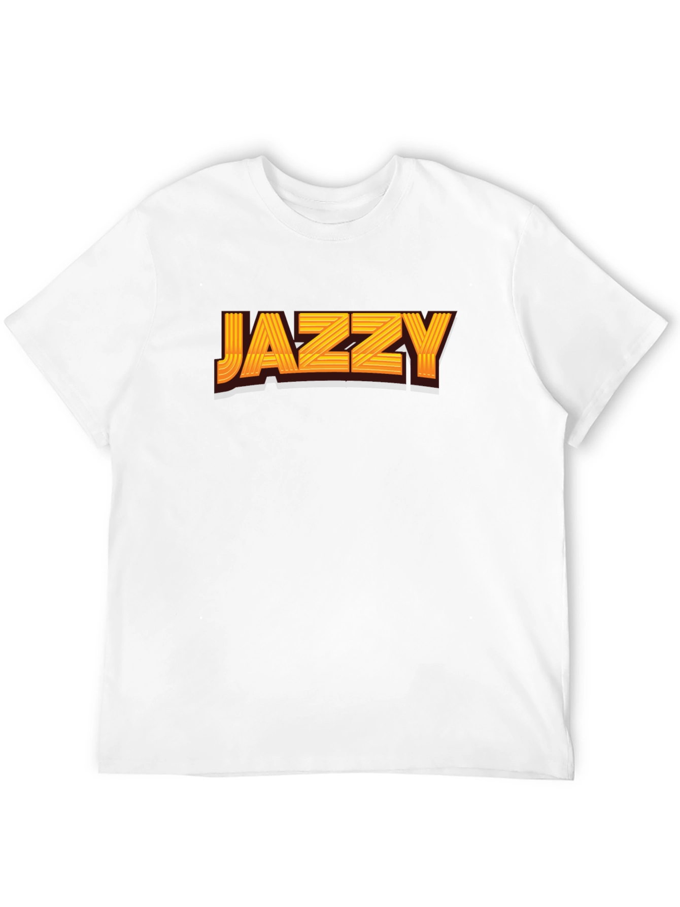Jazzy Graphic Print Black T-Shirt