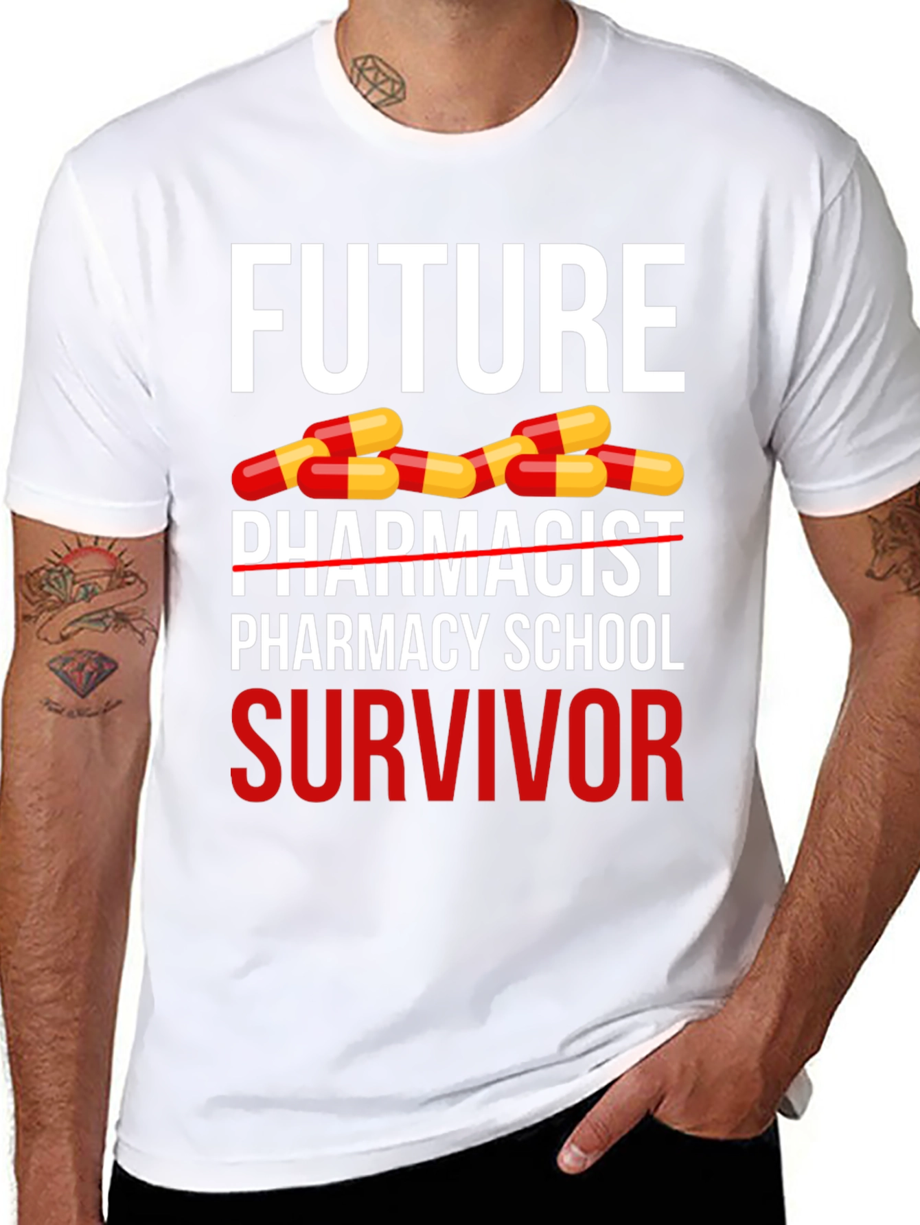 Future Pharmacist Survivor T-Shirt