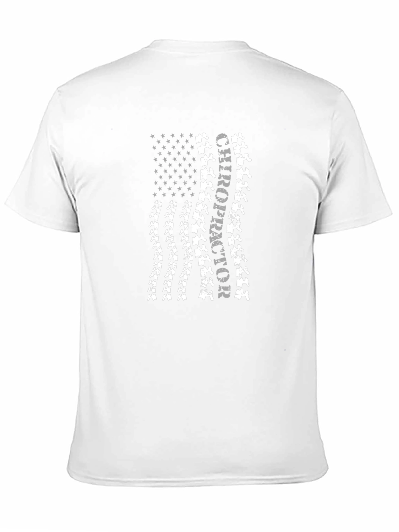 Chiropractor American Flag Tee