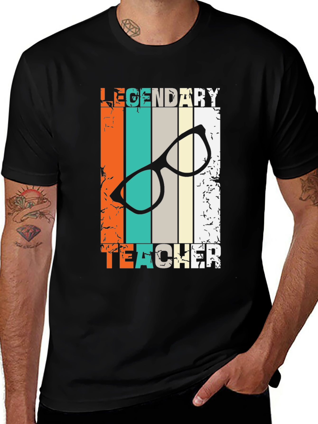 Legendary Teacher Retro T-Shirt