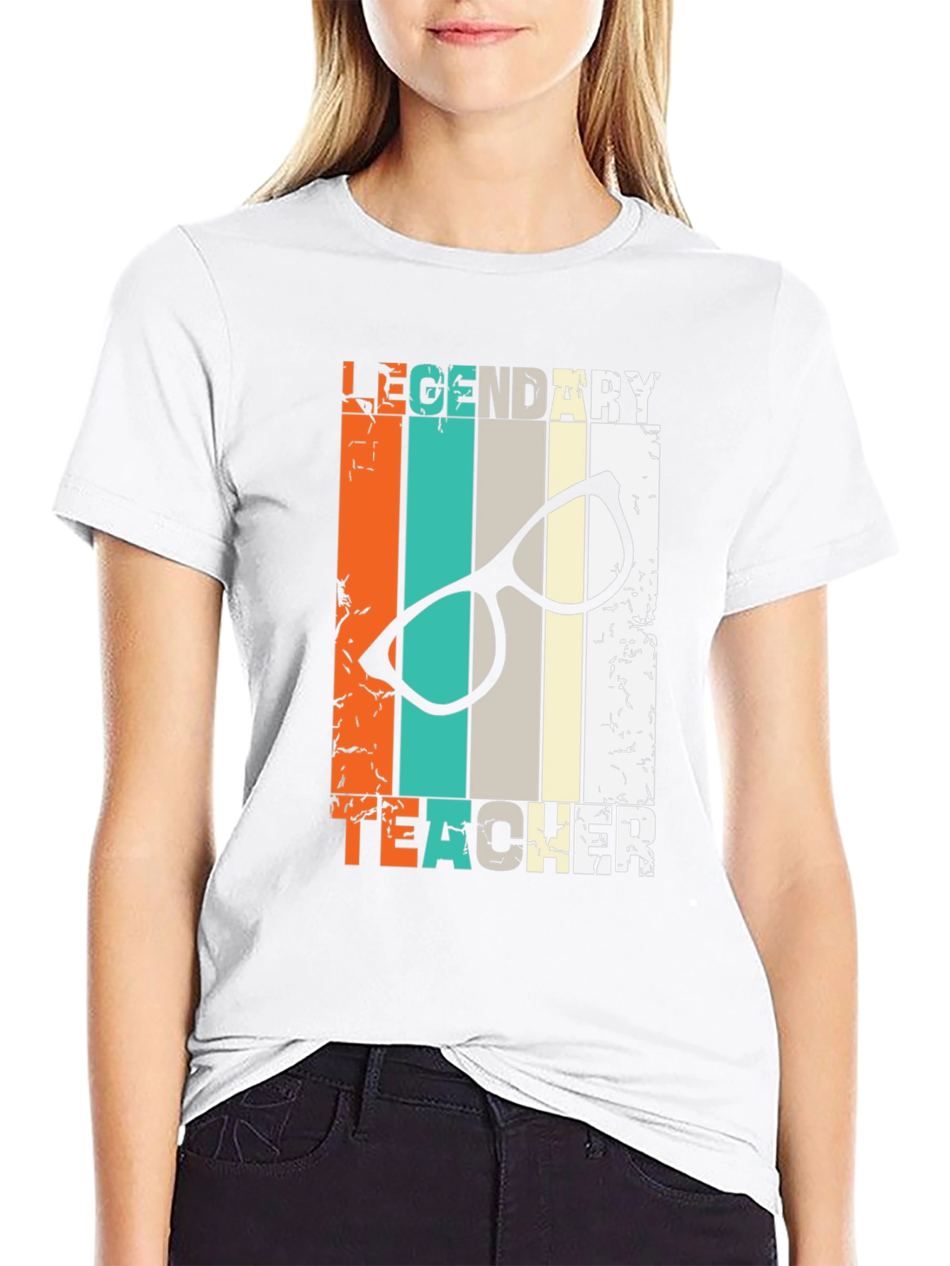 Legendary Teacher Retro T-Shirt