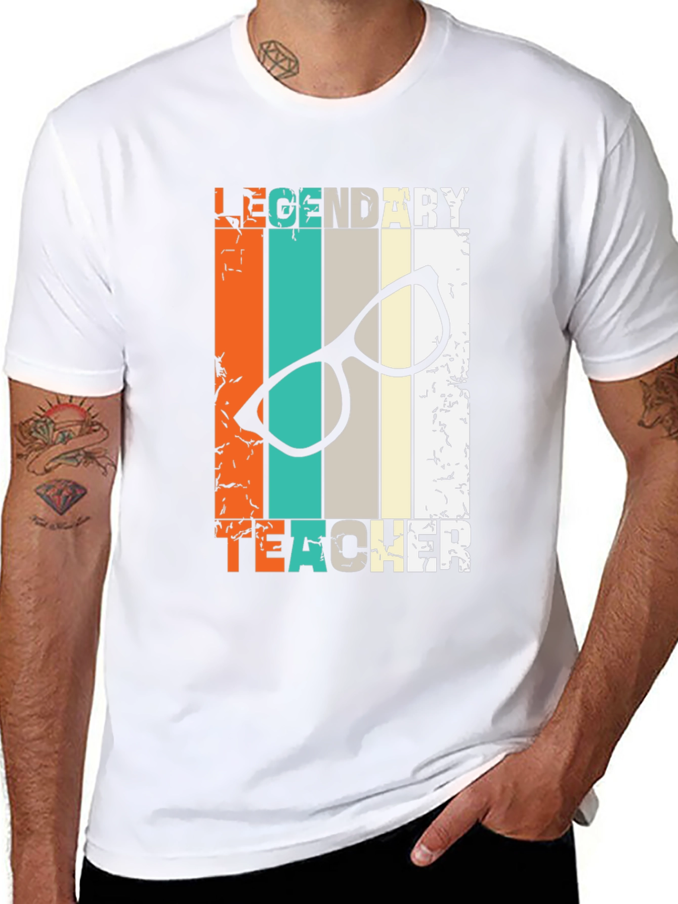 Legendary Teacher Retro T-Shirt