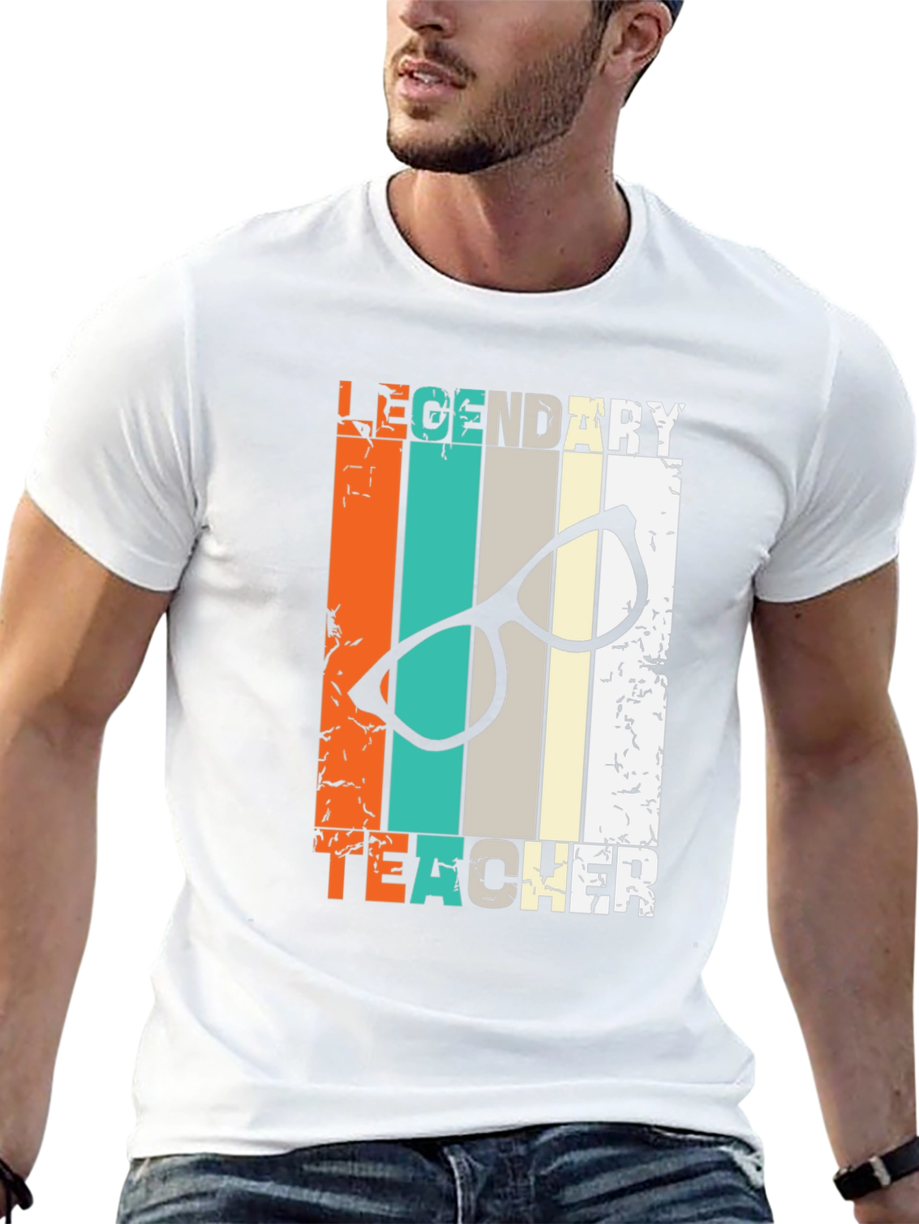 Legendary Teacher Retro T-Shirt