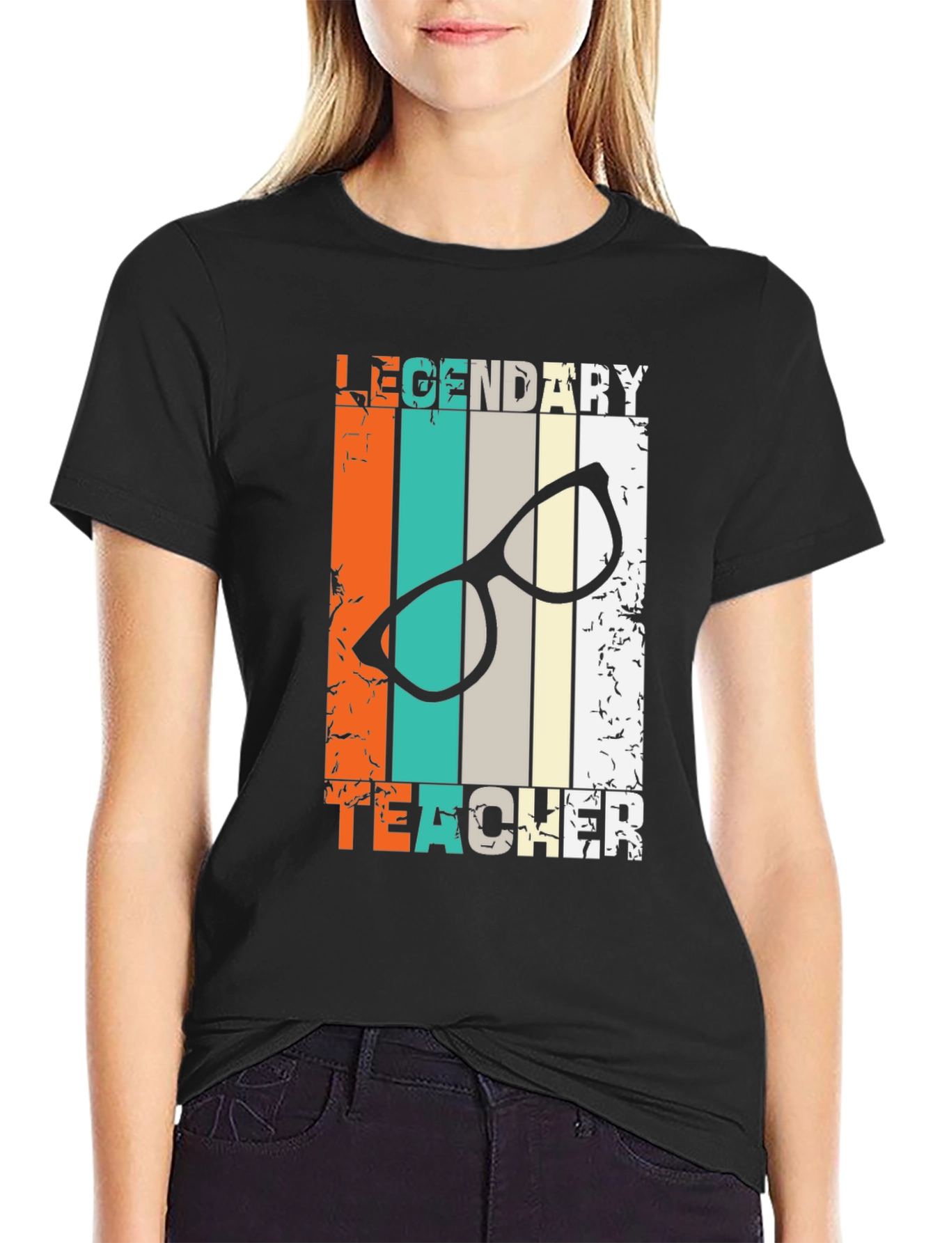 Legendary Teacher Retro T-Shirt