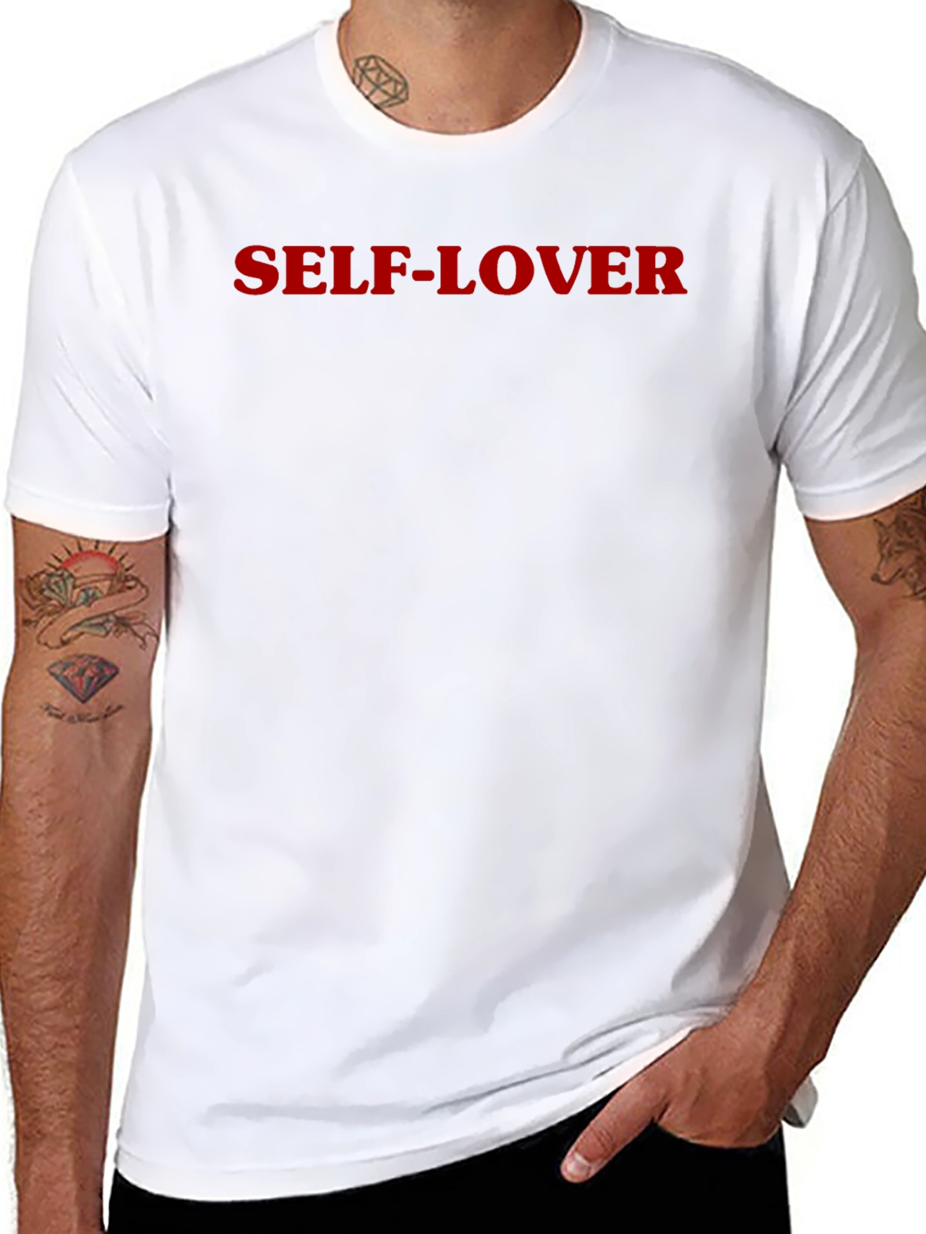 Self-Lover Graphic Print T-Shirt