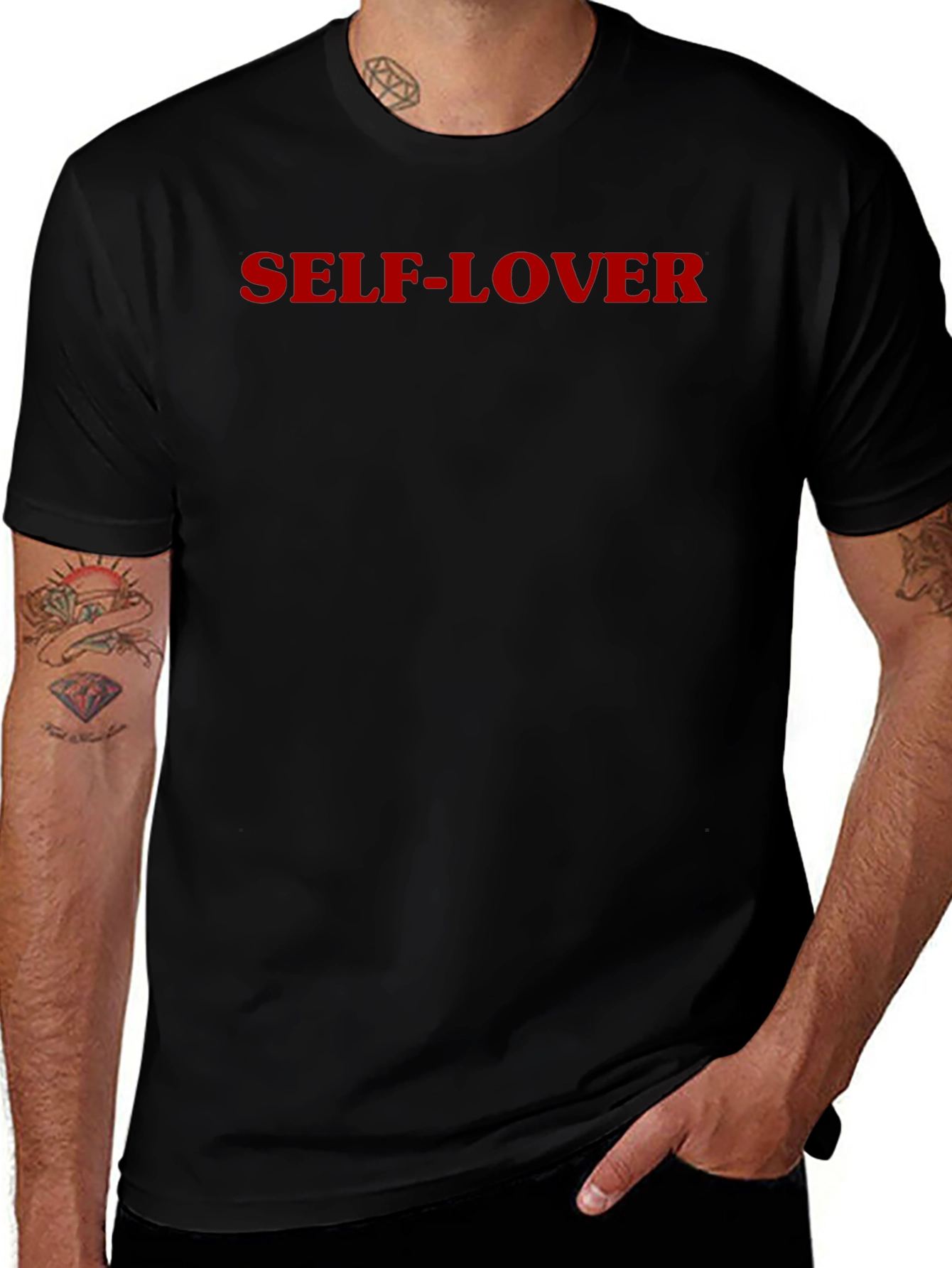 Self-Lover Graphic Print T-Shirt