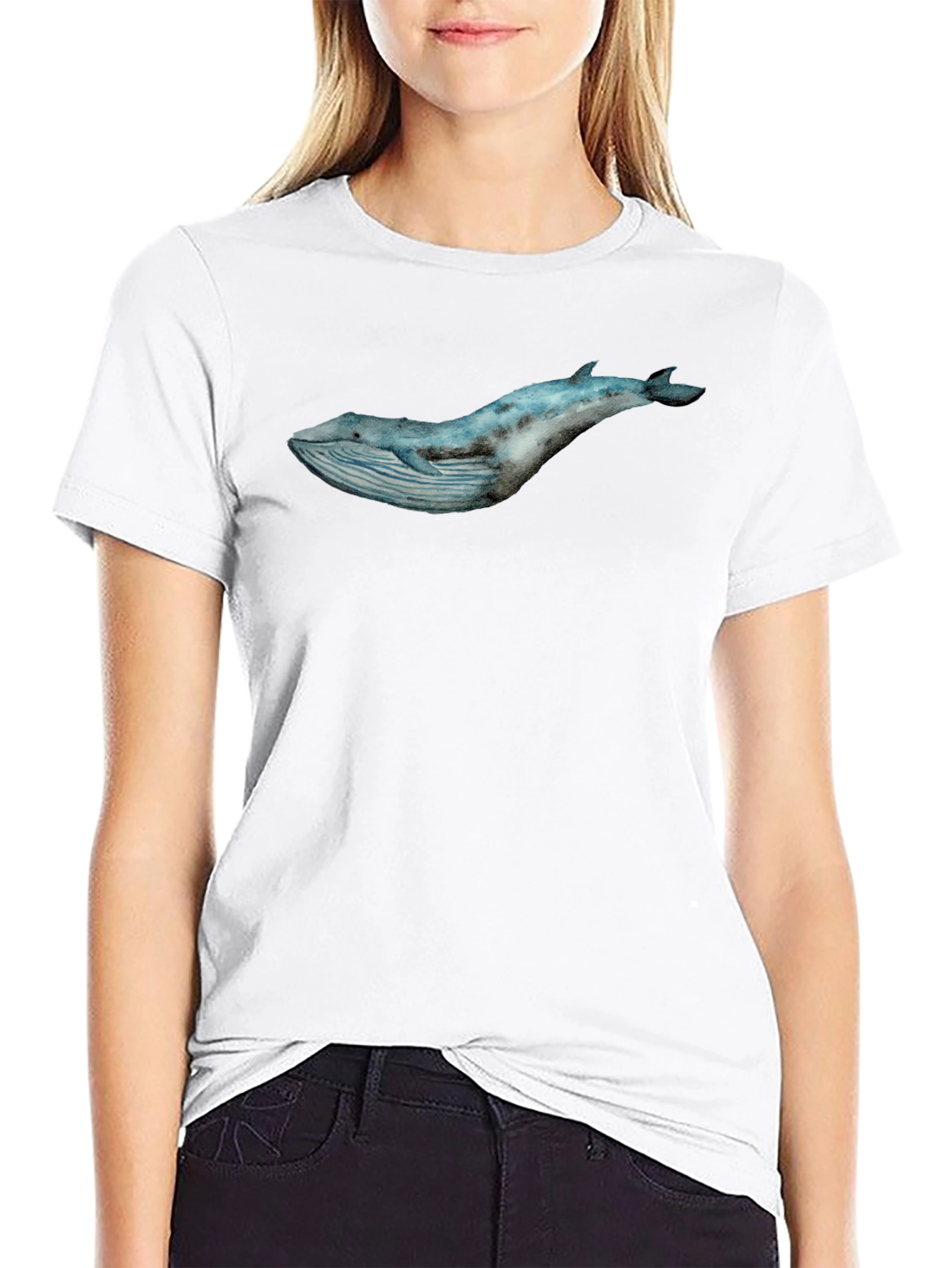 Whale Graphic T-Shirt - Stylish Ocean Tee