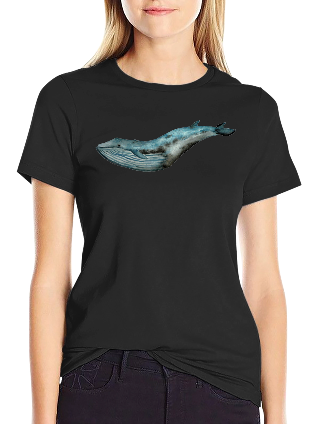 Whale Graphic T-Shirt - Stylish Ocean Tee
