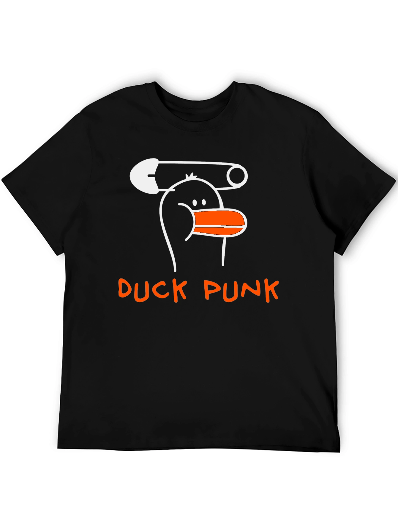 Duck Punk Graphic Tee - Quirky Unisex T-Shirt