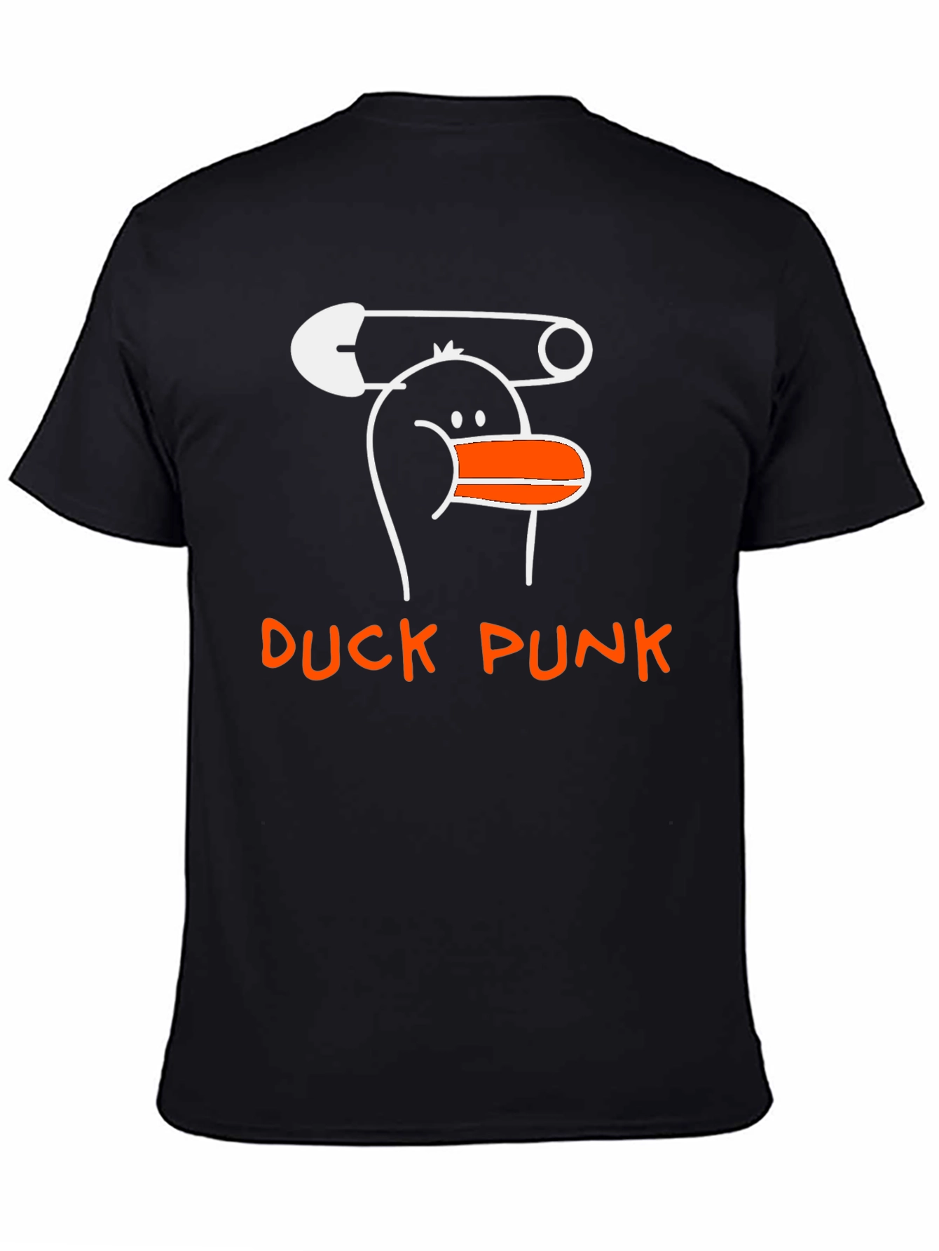 Duck Punk Graphic Tee - Quirky Unisex T-Shirt