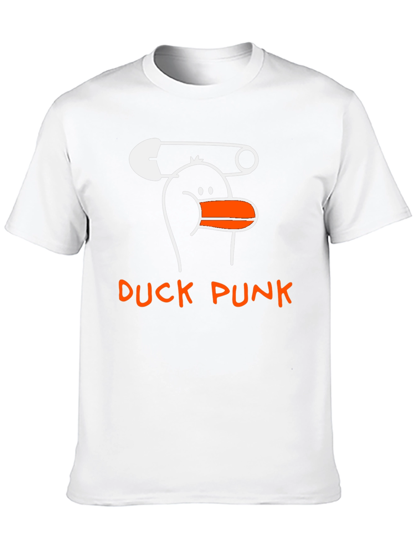Duck Punk Graphic Tee - Quirky Unisex T-Shirt