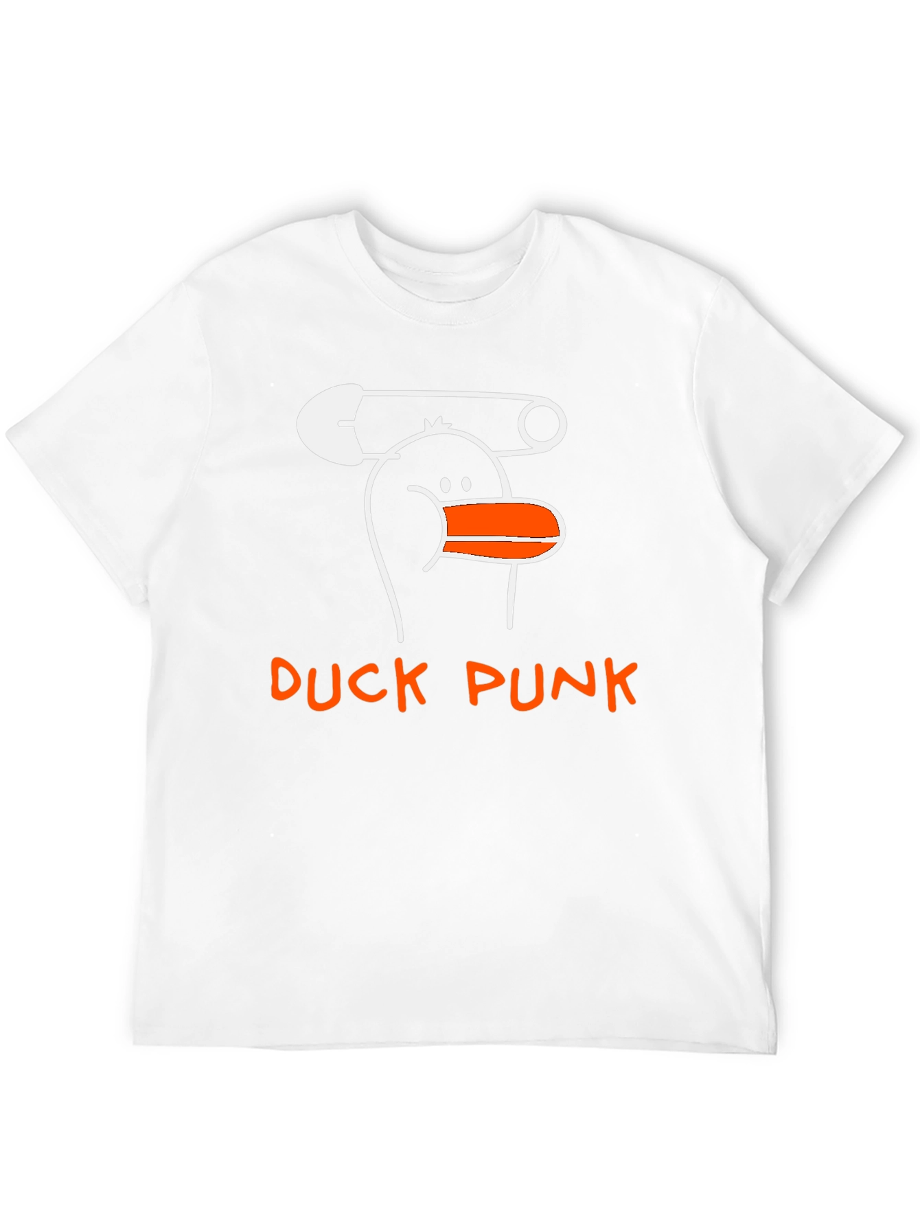 Duck Punk Graphic Tee - Quirky Unisex T-Shirt