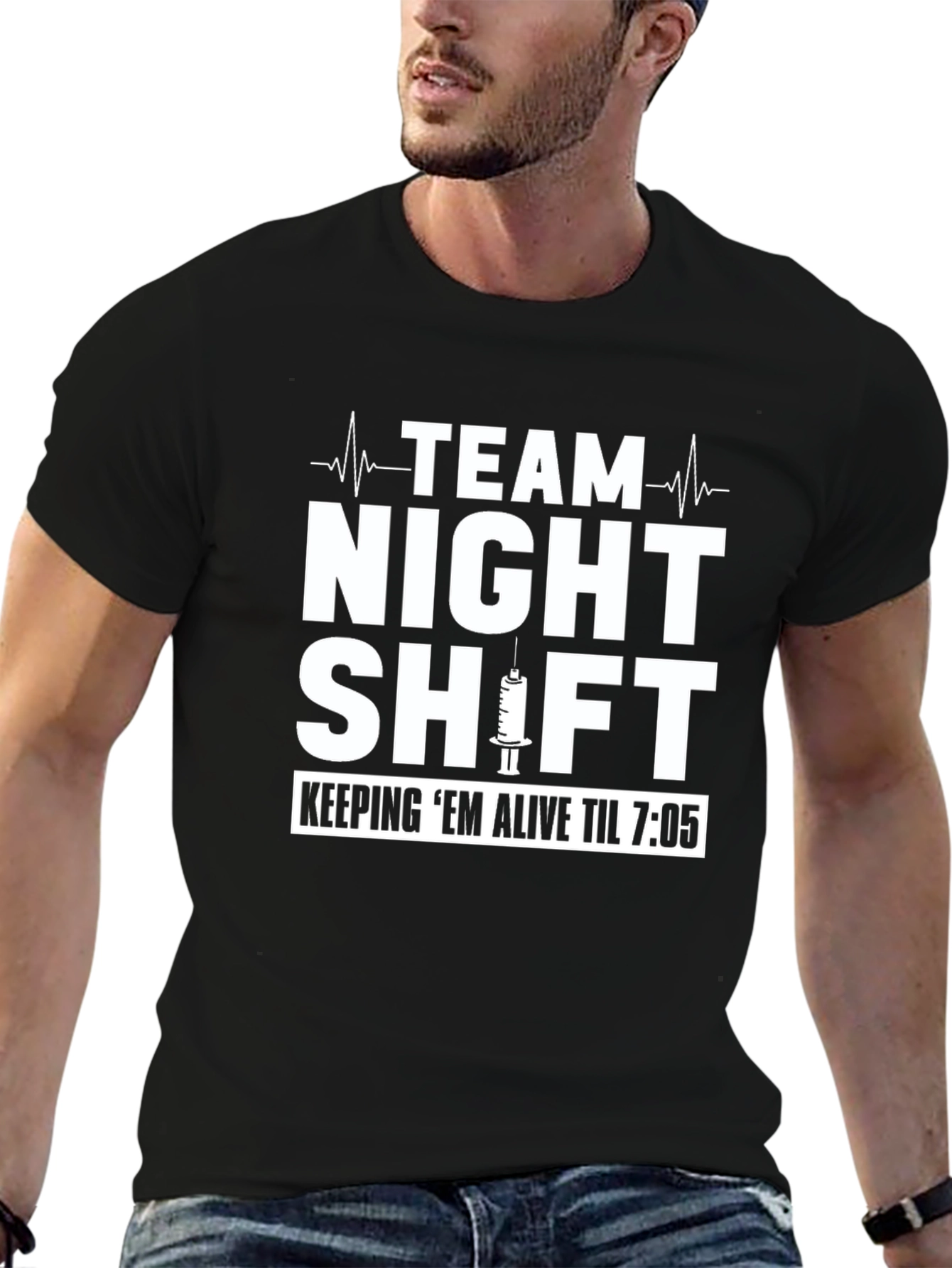 Night Shift Nurse T-Shirt - Keep Em Alive!