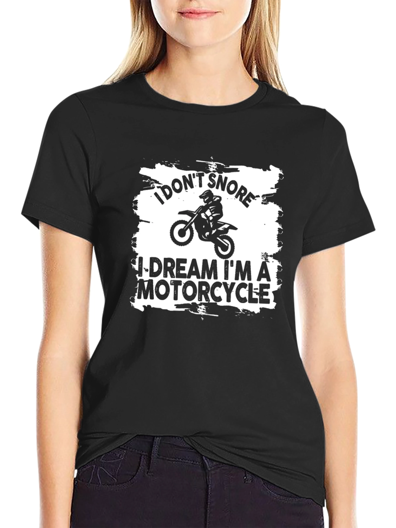 Motorcycle Dreamer Black T-Shirt