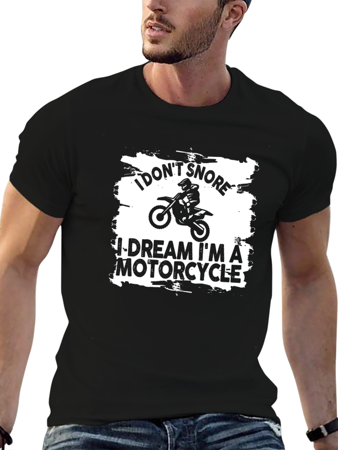 Motorcycle Dreamer Black T-Shirt