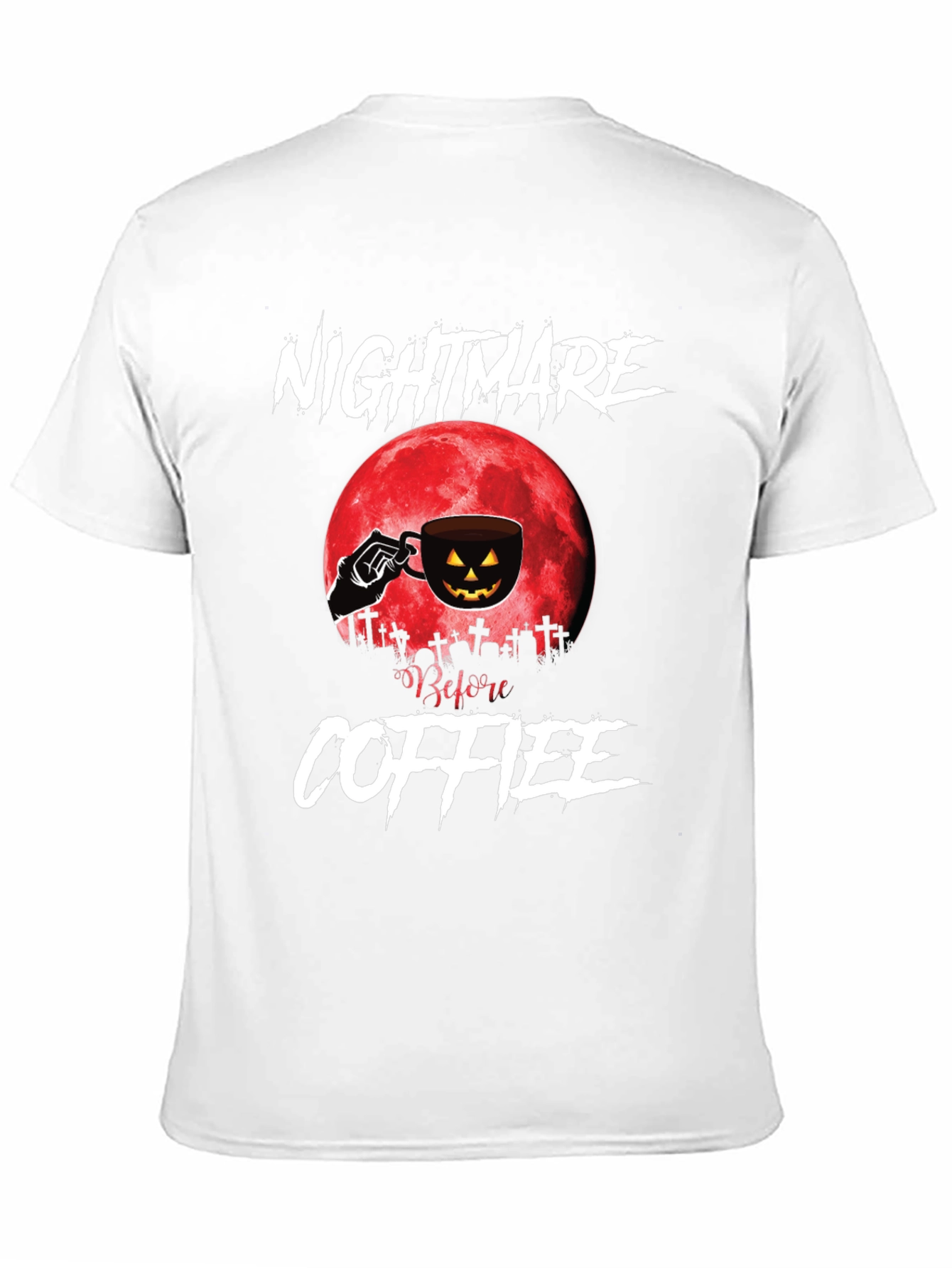 Nightmare Before Coffee Halloween T-Shirt