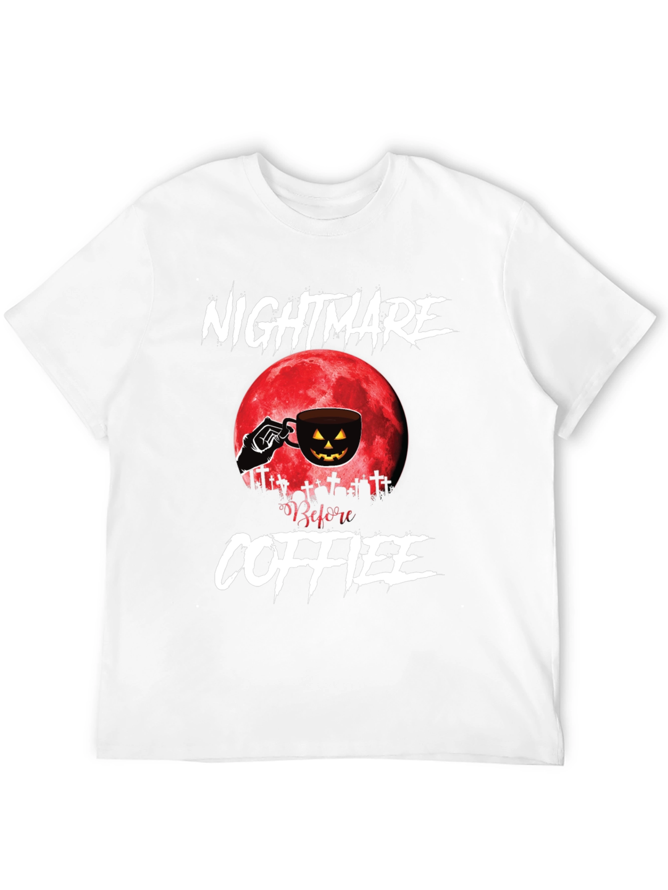 Nightmare Before Coffee Halloween T-Shirt