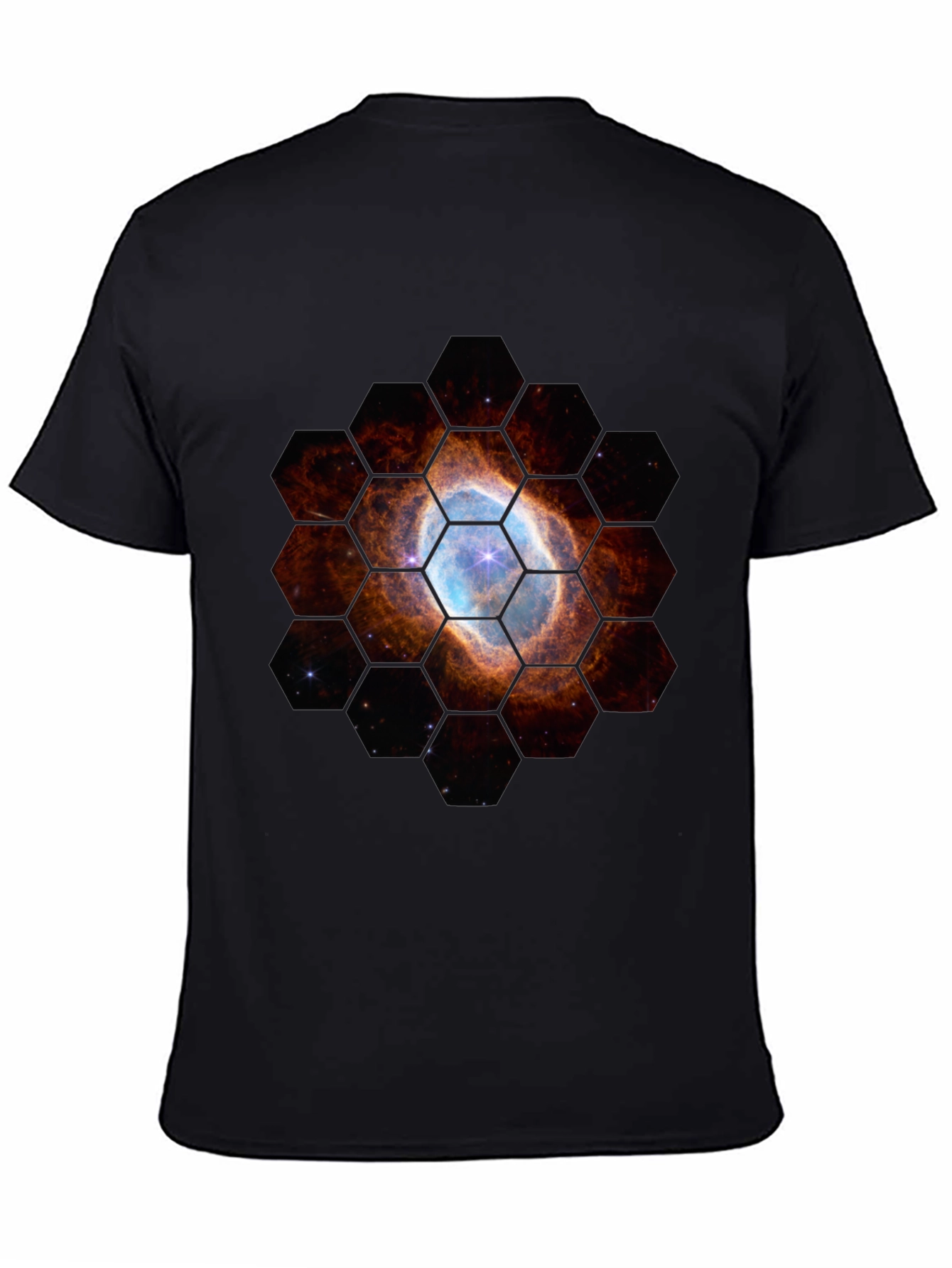 Nebula Hexagon T-Shirt - Space Design