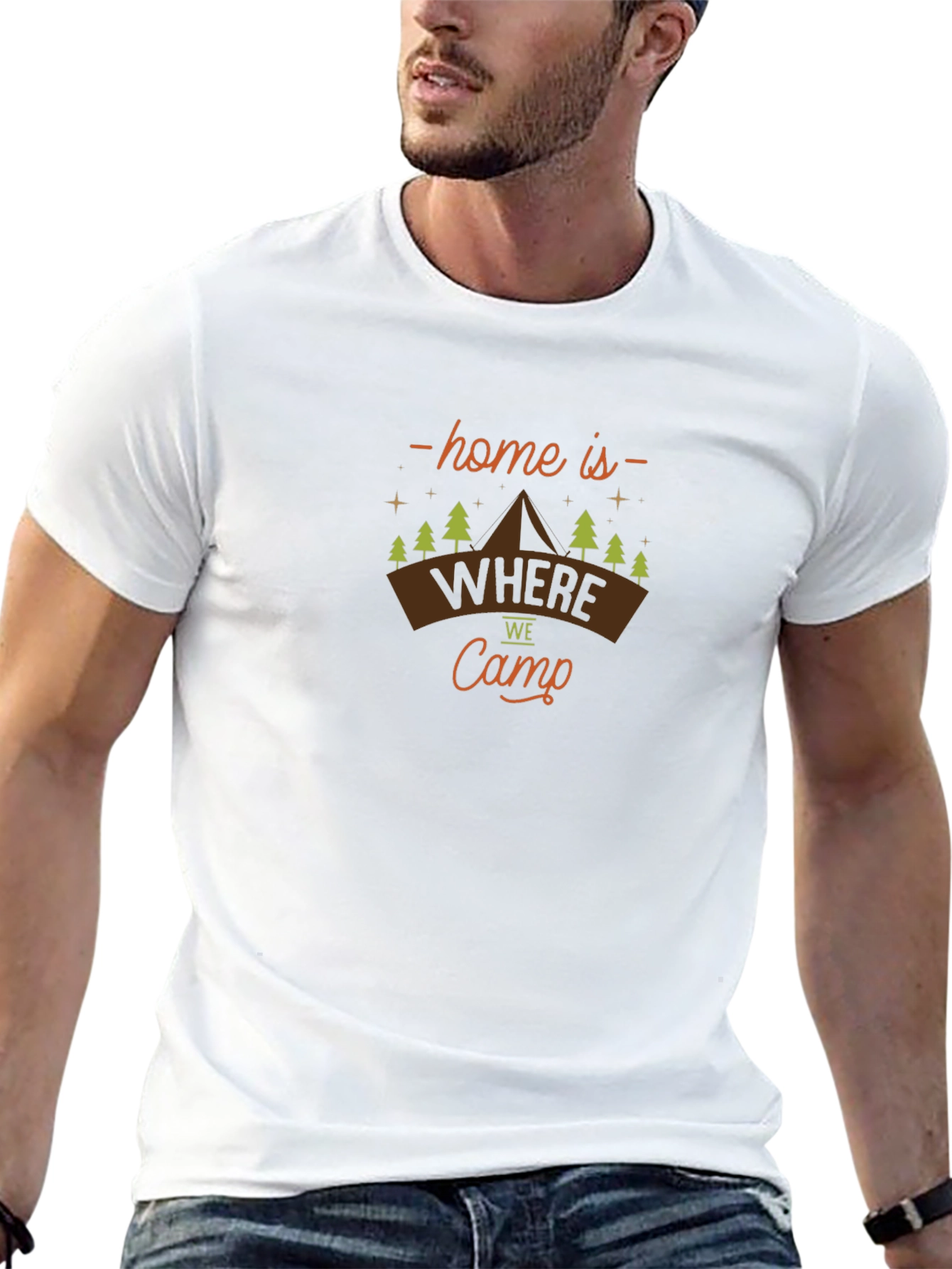 Home is Where We Camp T-Shirt